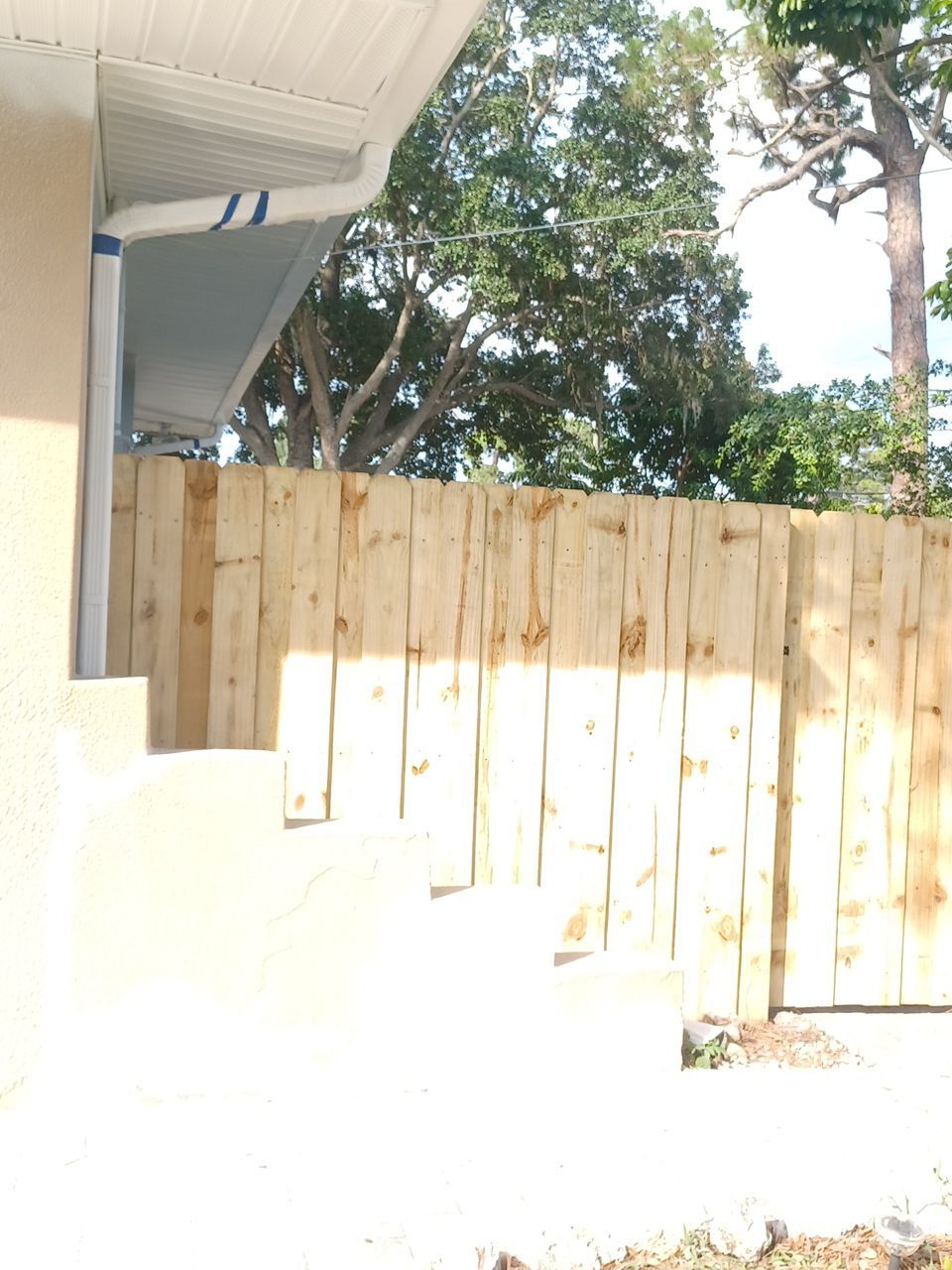 Sarasota, FL 6ft. Tall Treated Board on Board Wood Fence by Asap fence and gates, LLC