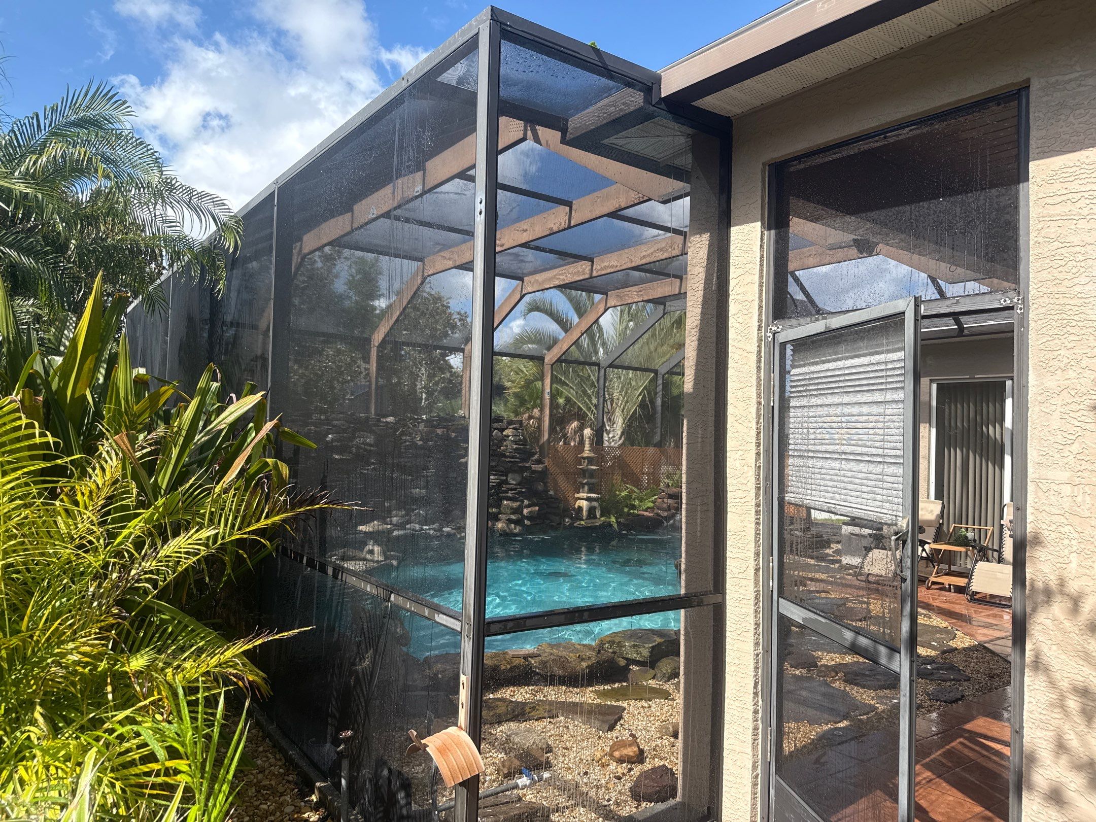 Pool Cage Screen Enclosure Cleaning – Oakley Community, Ellenton, FL 34222 by Sunshine AquaWash