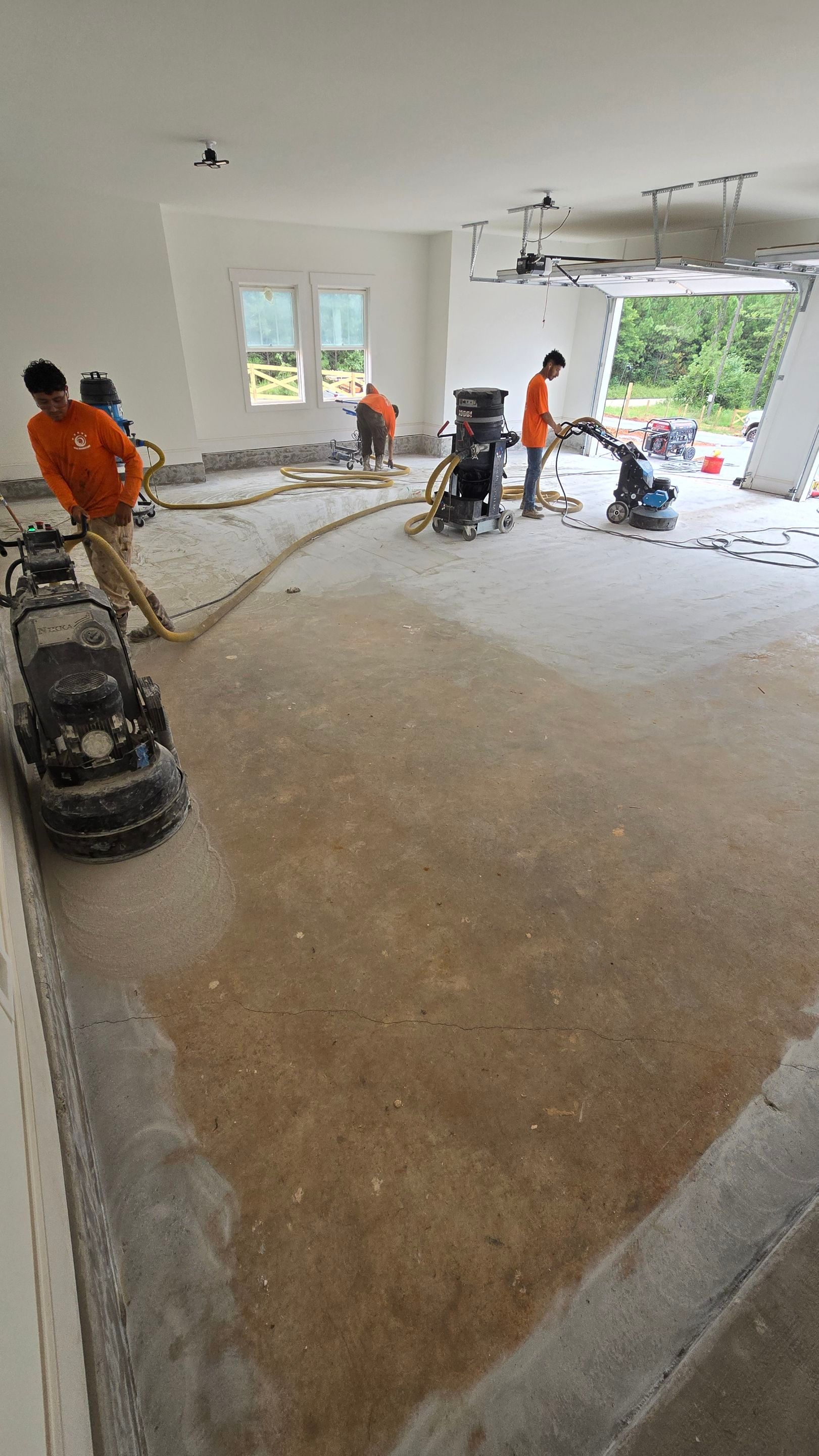 Garage transformation using Wombat flake by Opus Renovations 