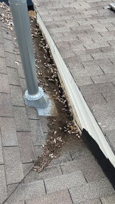 Turtle Shell gutter protection installation in Batavia, IL 60510, photograph 11