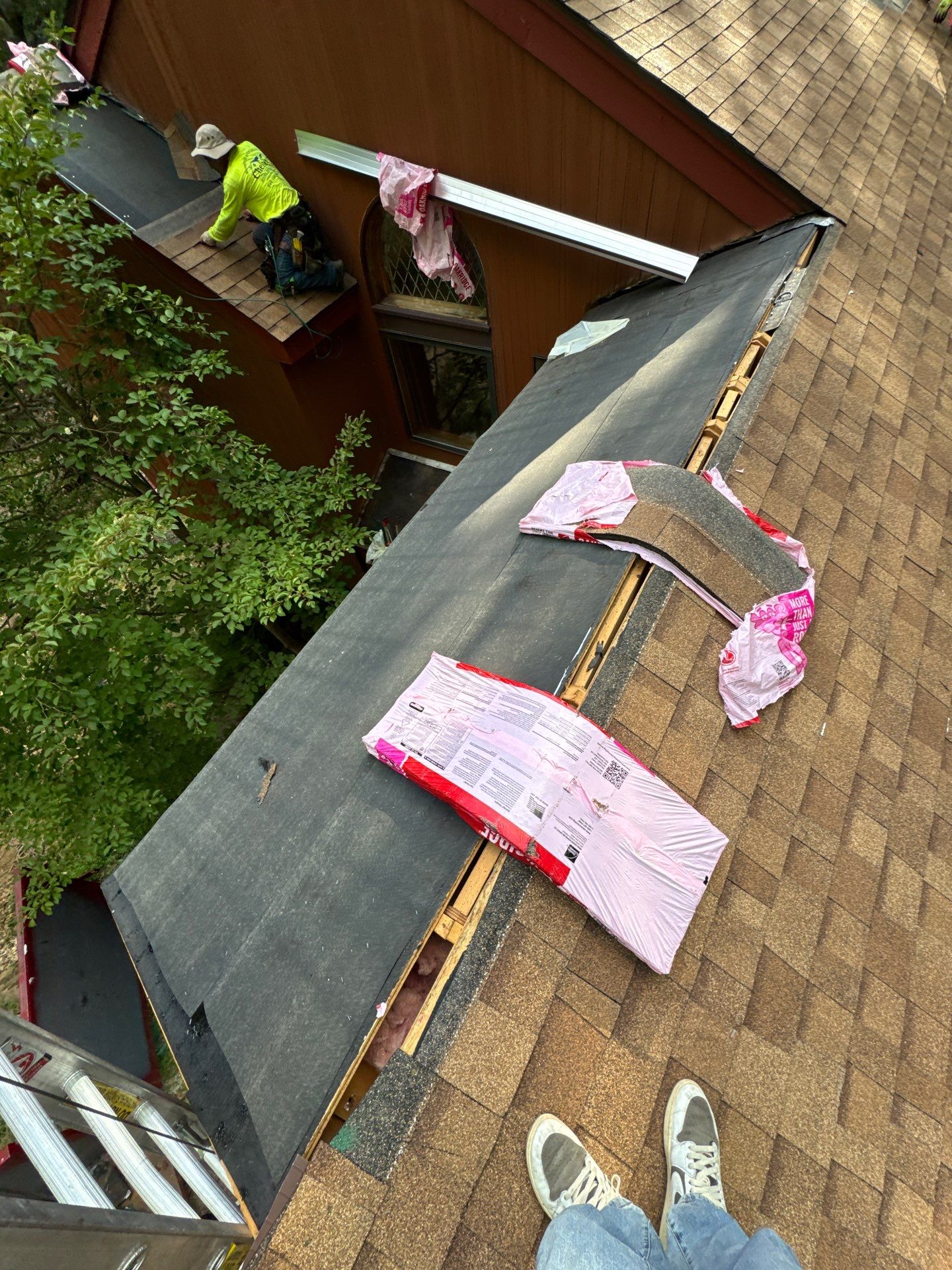 Roof Replacement & Skylight Installation in Bedford, MA by Mighty Dog Roofing of Greater Middlesex County