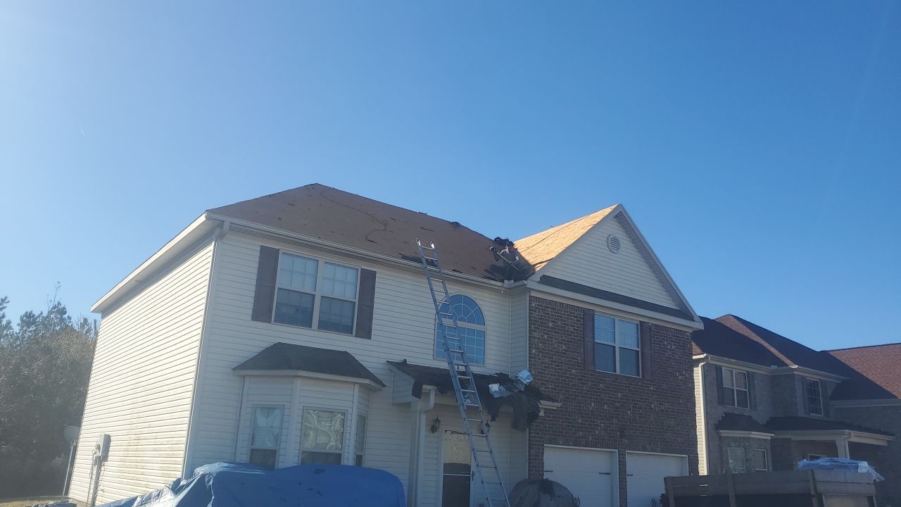 Residential Roofing Installation using Owens Corning by Inspector Roofing and Restoration