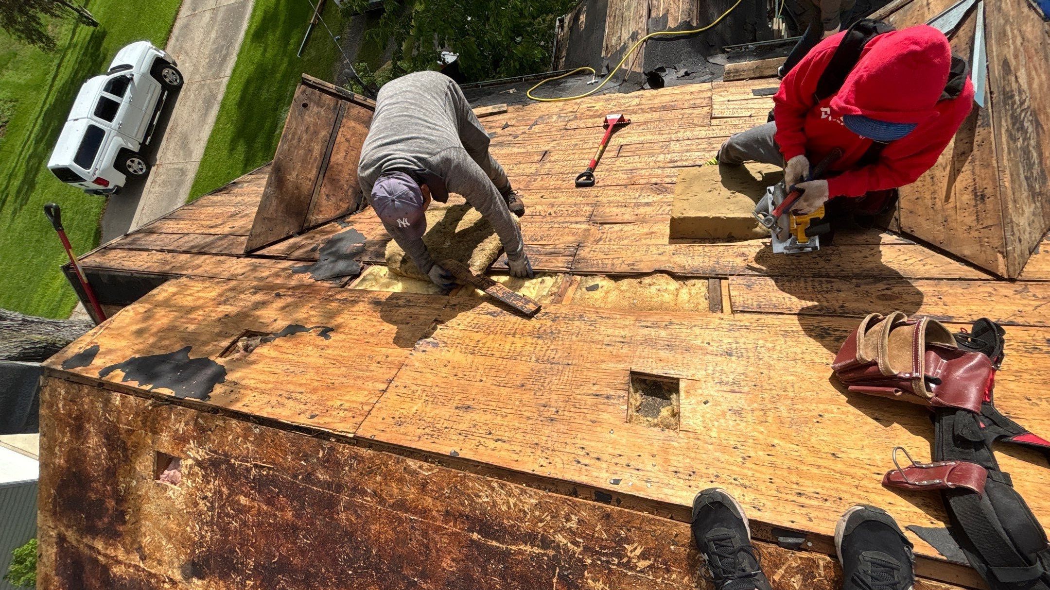 Roof Replacement using Owens Corning Estate Gray by 180 Contractors