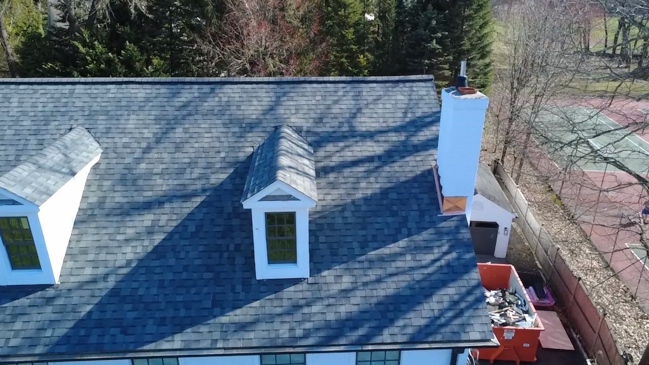 Owens Corning Duration Flex: Estate Gray in Greenwich by Golden Shield Roofing