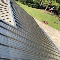 24ga 1.5" Mechanical Seam Medium Bronze  by Total Roofing System The Metal Roof Experts