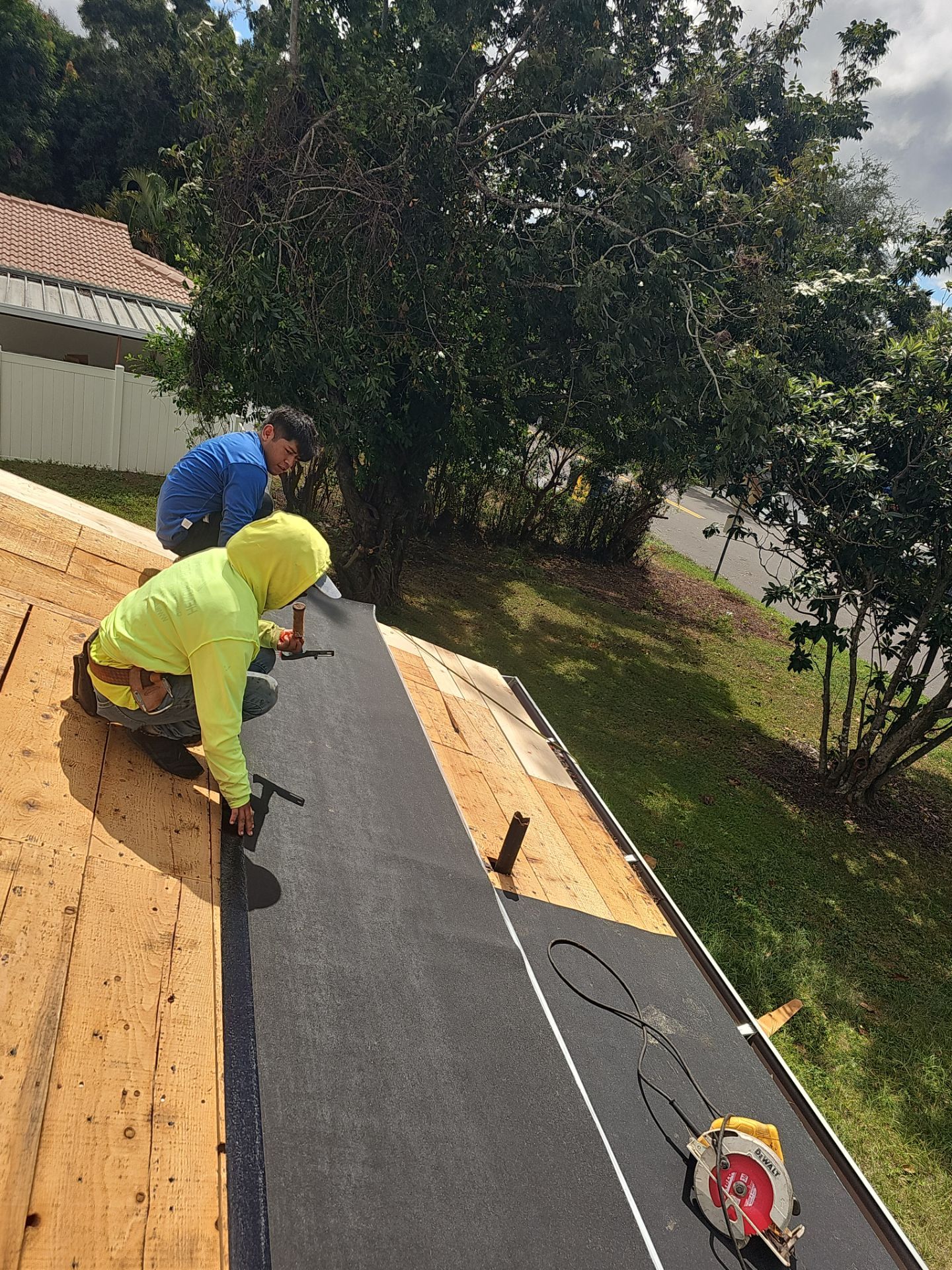 Project in Clearwater 33756 by Mitchell Roofing Company LLC 