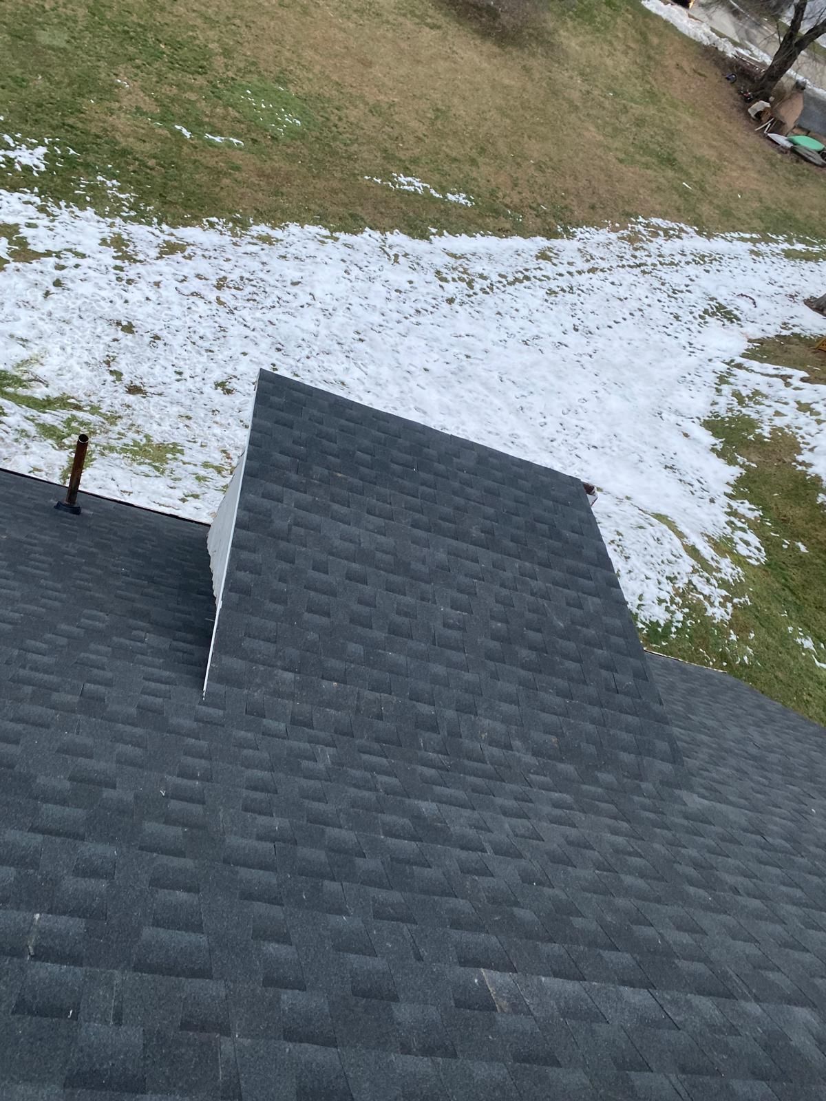 Residential Roofing Installation using GAF Timberline HDZ Charcoal by Rainstoppers Roofing
