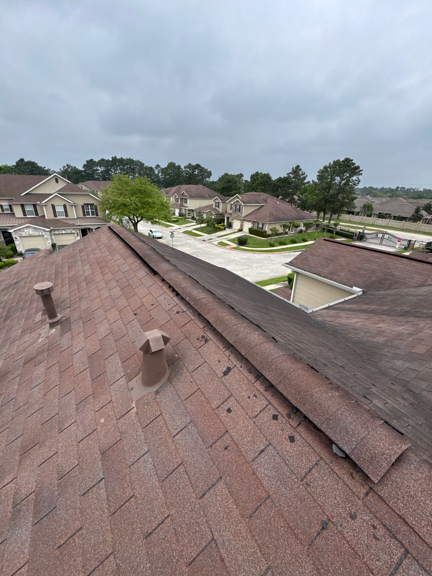 Roof Repairs Project in Tomball, TX by Proud Roofing