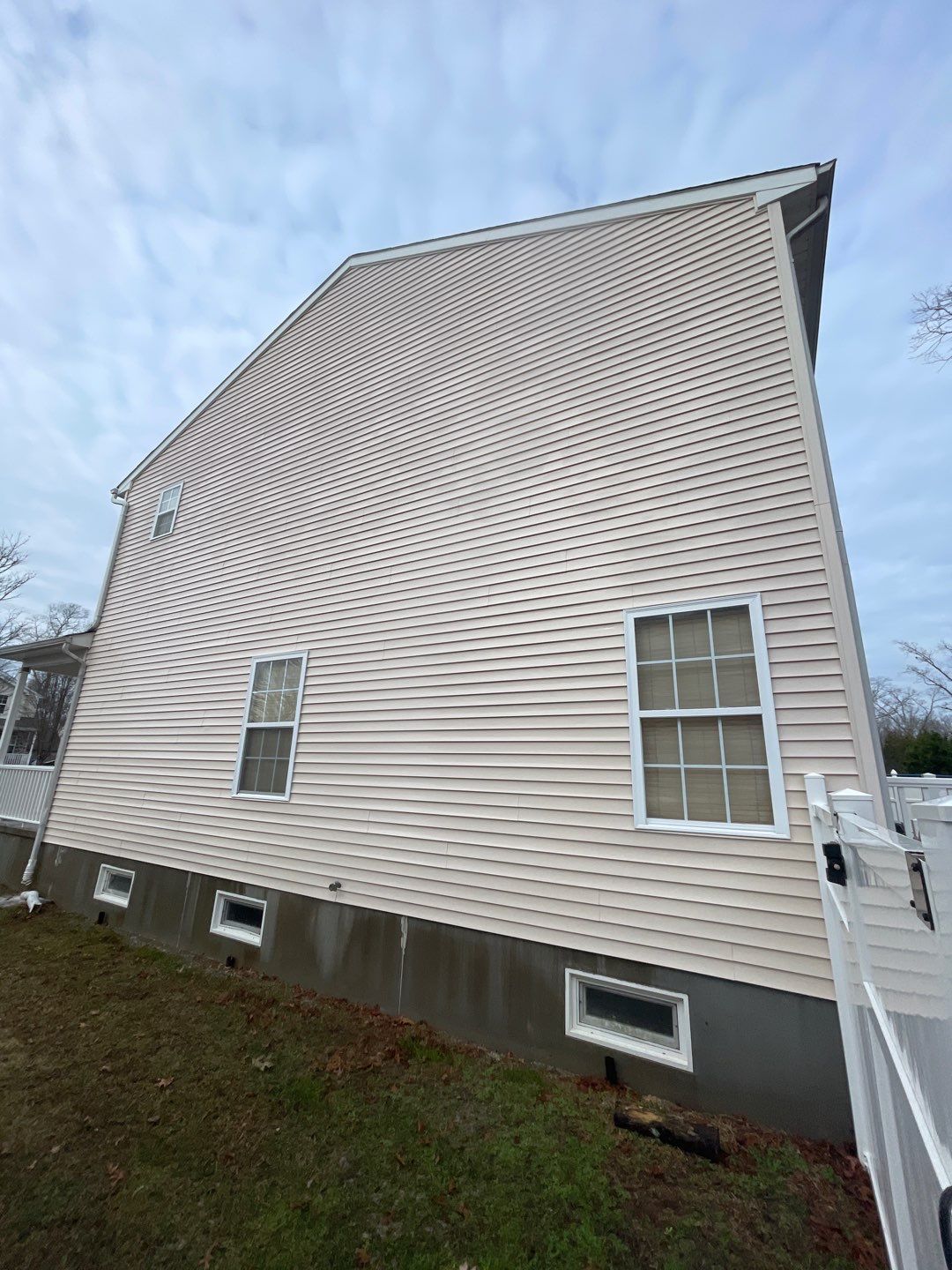 Residential Cleaning using House SoftWash by SJ Exterior