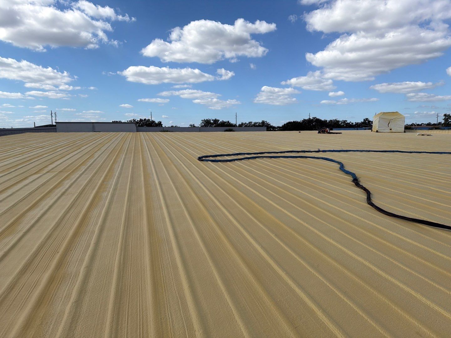 Orlando Commercial Metal Roof Restoration and Silicone Coating System by CES Roofing