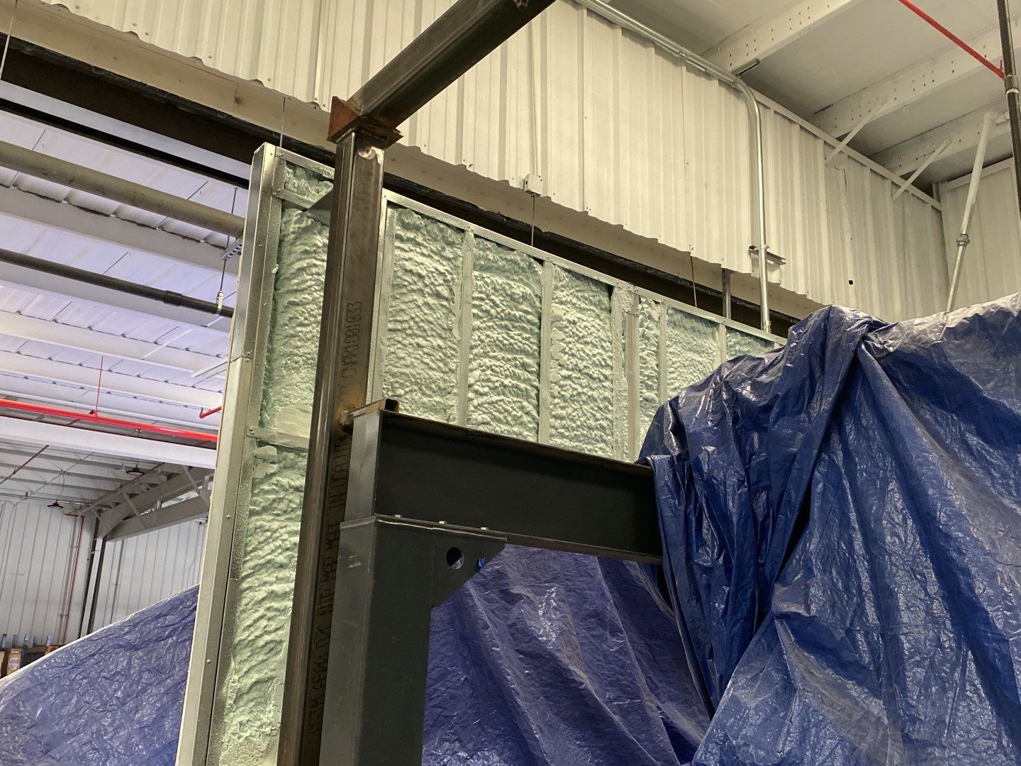 Spray Foam Insulation using Demelek Spray foam by Straight Edge Roofing Inc