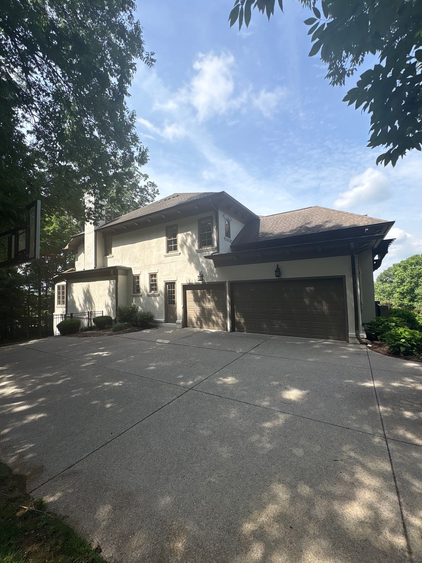 Franklin Exterior Stucco Restoration and Comprehensive Painting Renovation by U.S. Exterior Solutions