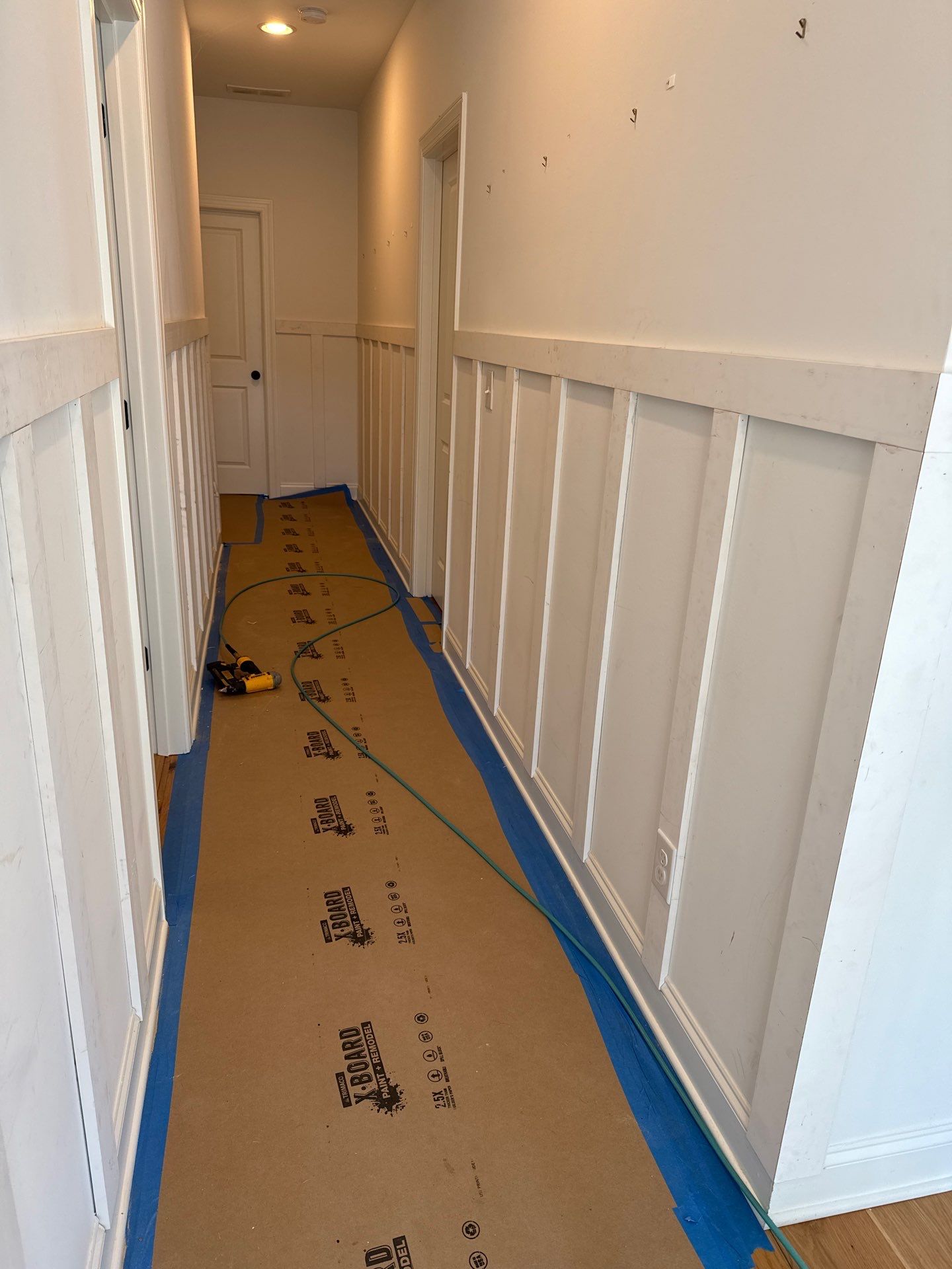Custom Interior Painting and Board and Batten Installation in Acworth by Swift Home Renovations