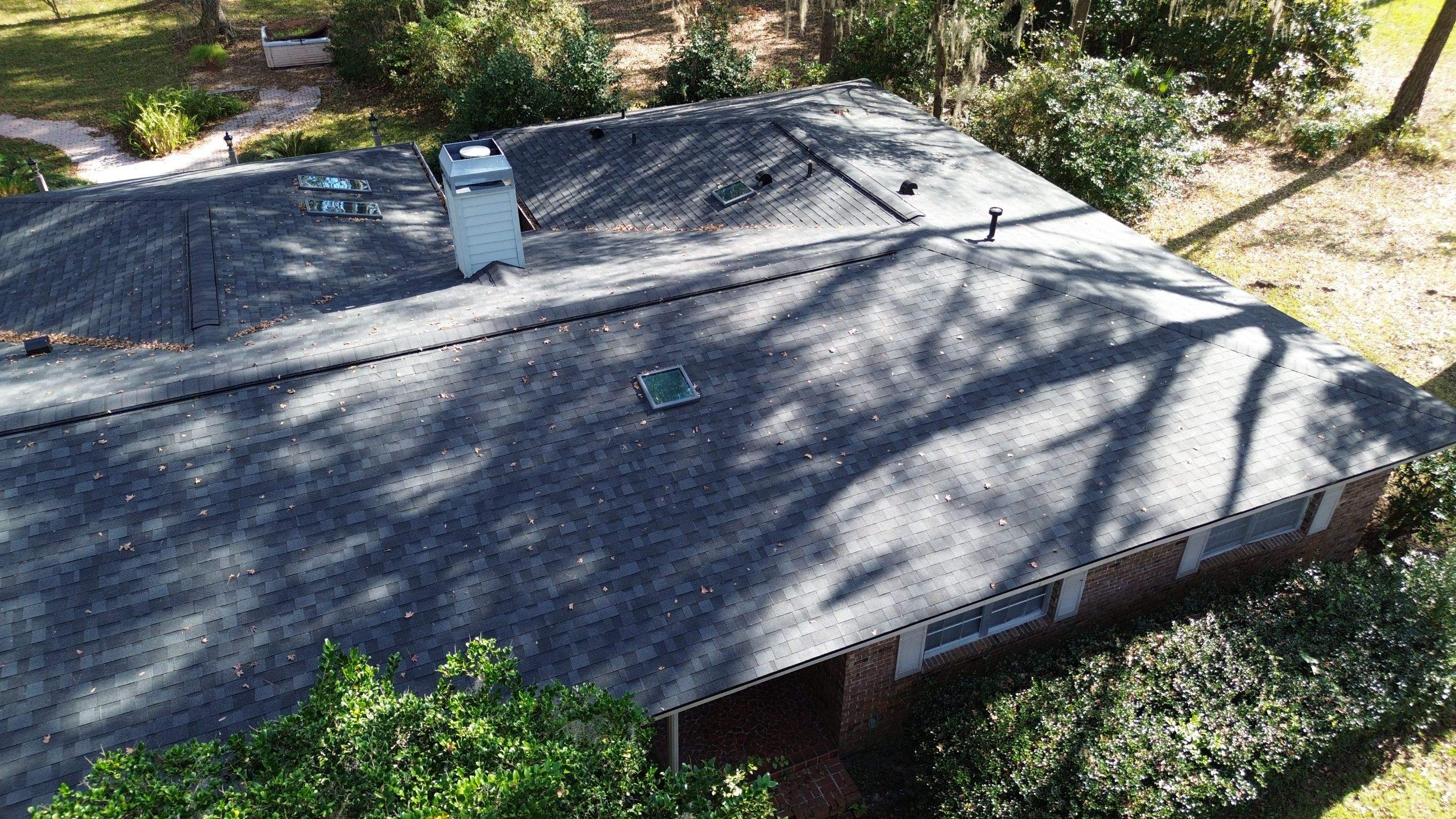 New shingle reroof in Gainesville, FL by Brehm Roofing