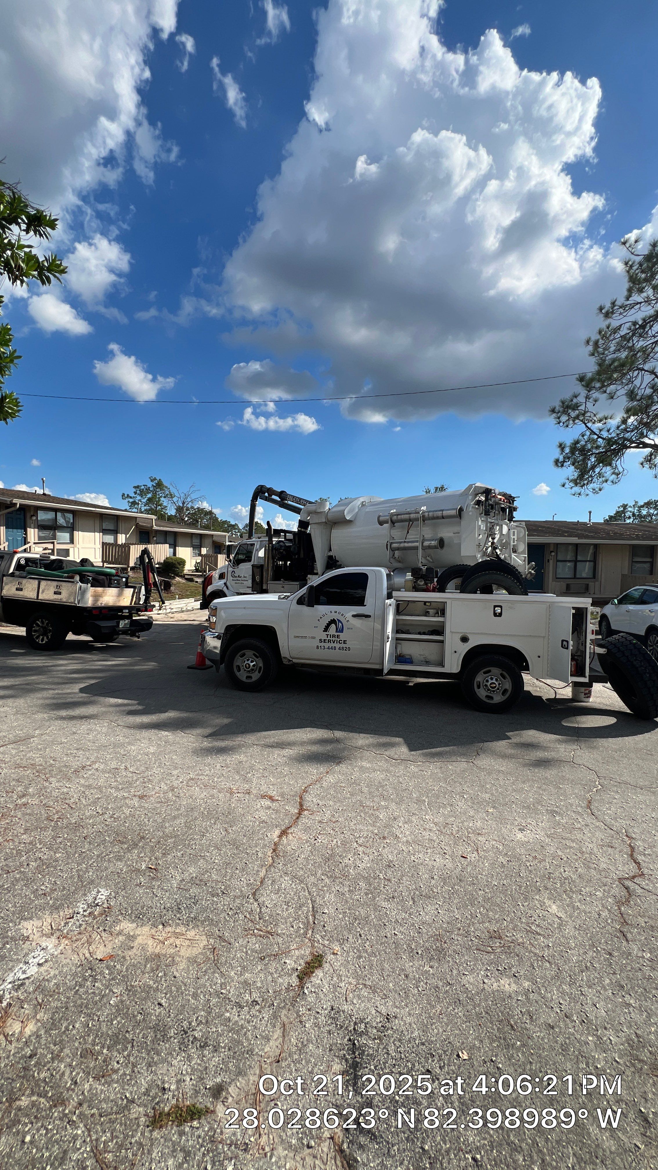 Apartment Complex Storm Water System Cleaning and Maintenance by APS Power & Water