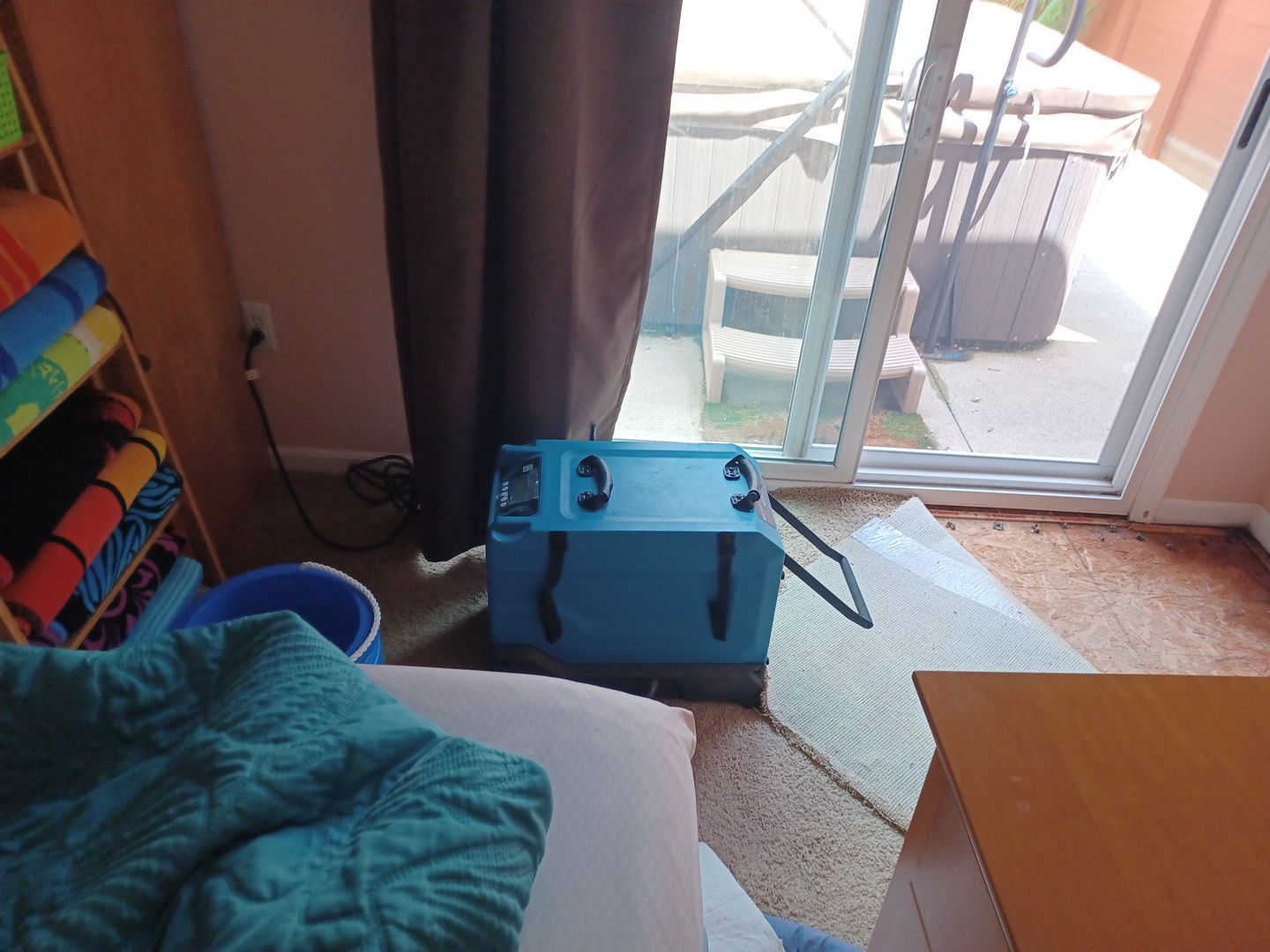 Project in New Haven by EzDry Water Mitigation & Property Restoration