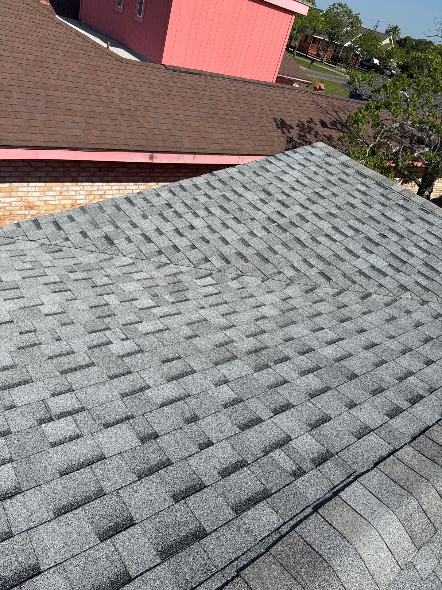Perfectly Pink in Rockport Texas by Bayfront Roofing and Construction