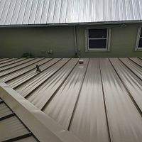 24ga 1.5" Mechanical Seam Medium Bronze  by Total Roofing System The Metal Roof Experts