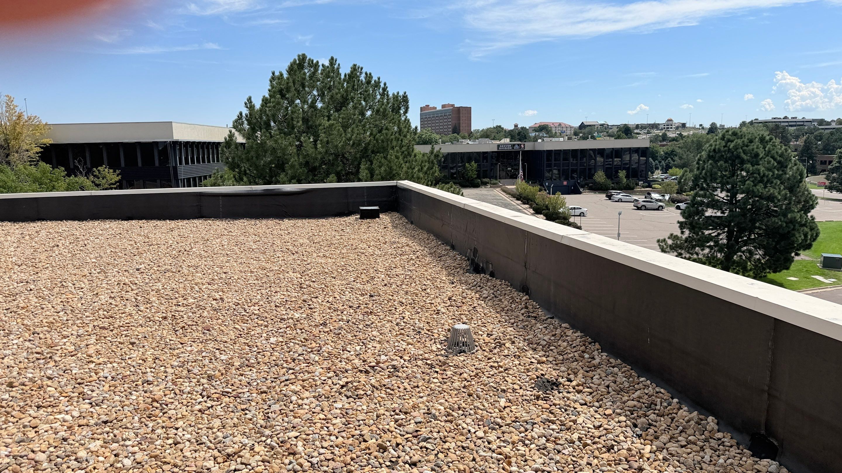 EPDM Commercial Roof Repair and Ballast Maintenance in Centennial by Rhino Roofing LLC