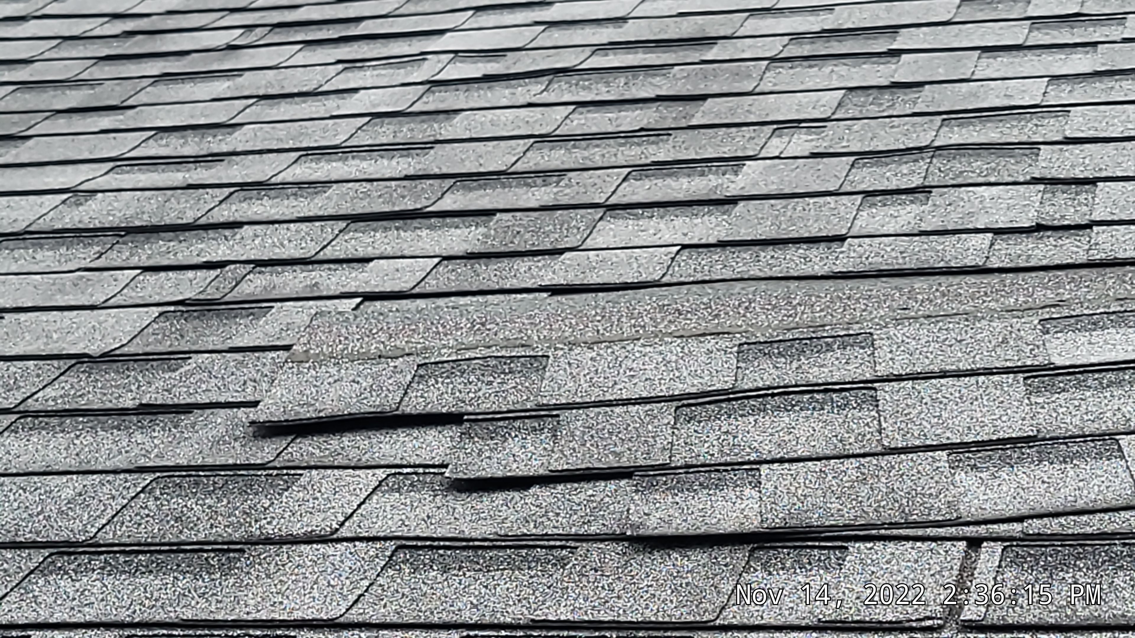 ATLAS PINNACLE COLOR: COASTAL GRANITE DRIP EDGE: BLACK by Eagle Eye Roofing