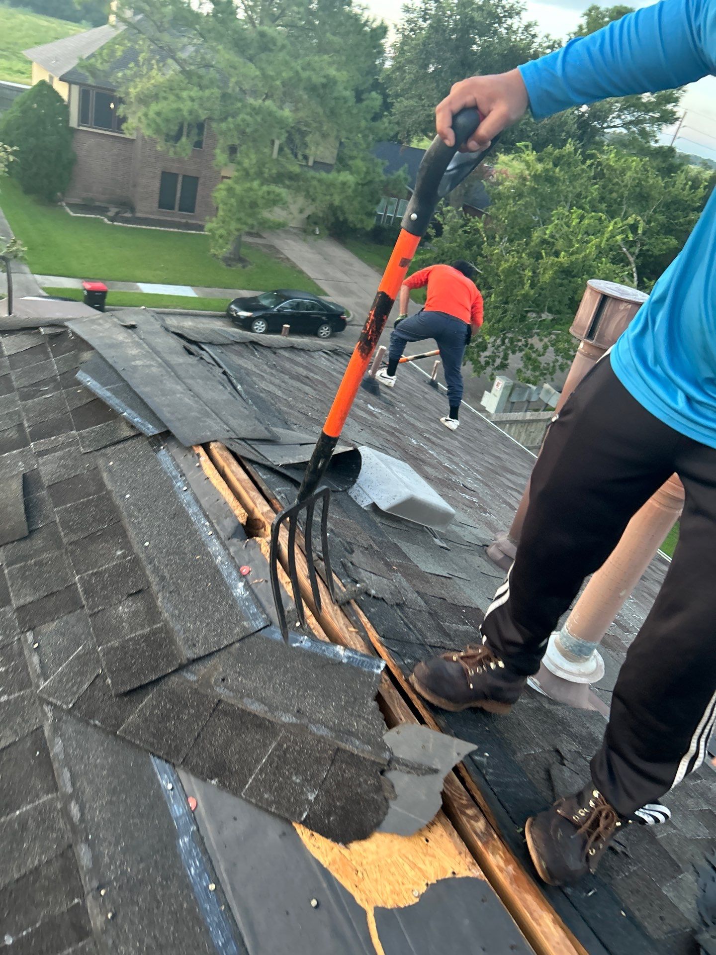 Residential Roofing Repair using Owen's Corning Duration (Lifetime) Shingles by Roof Repair Company
