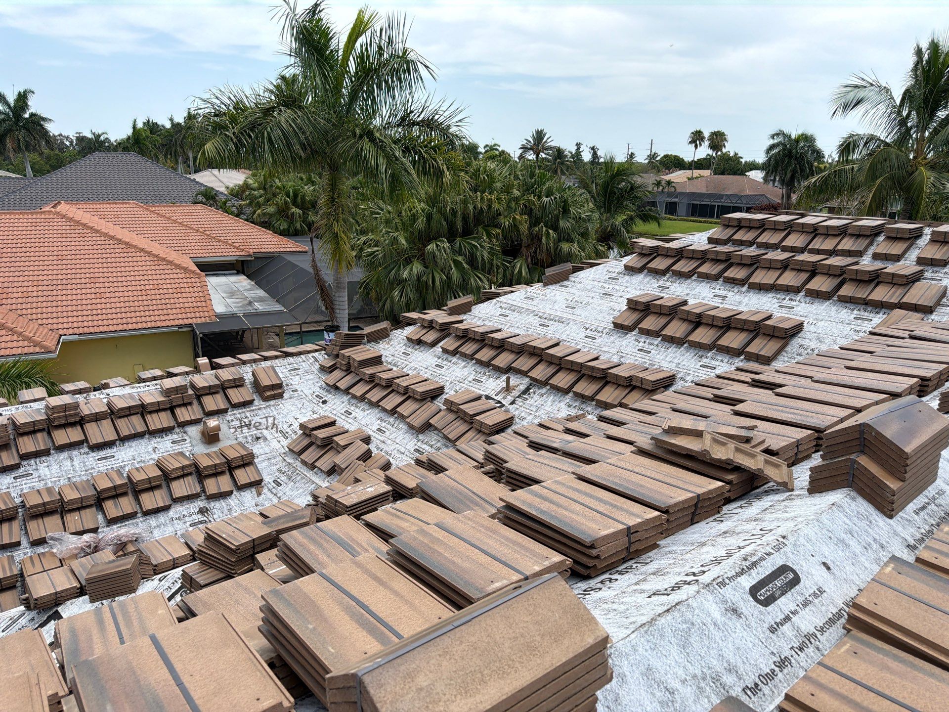 Residential Roofing Installation using Crown by BLUES BROTHERS ROOFING