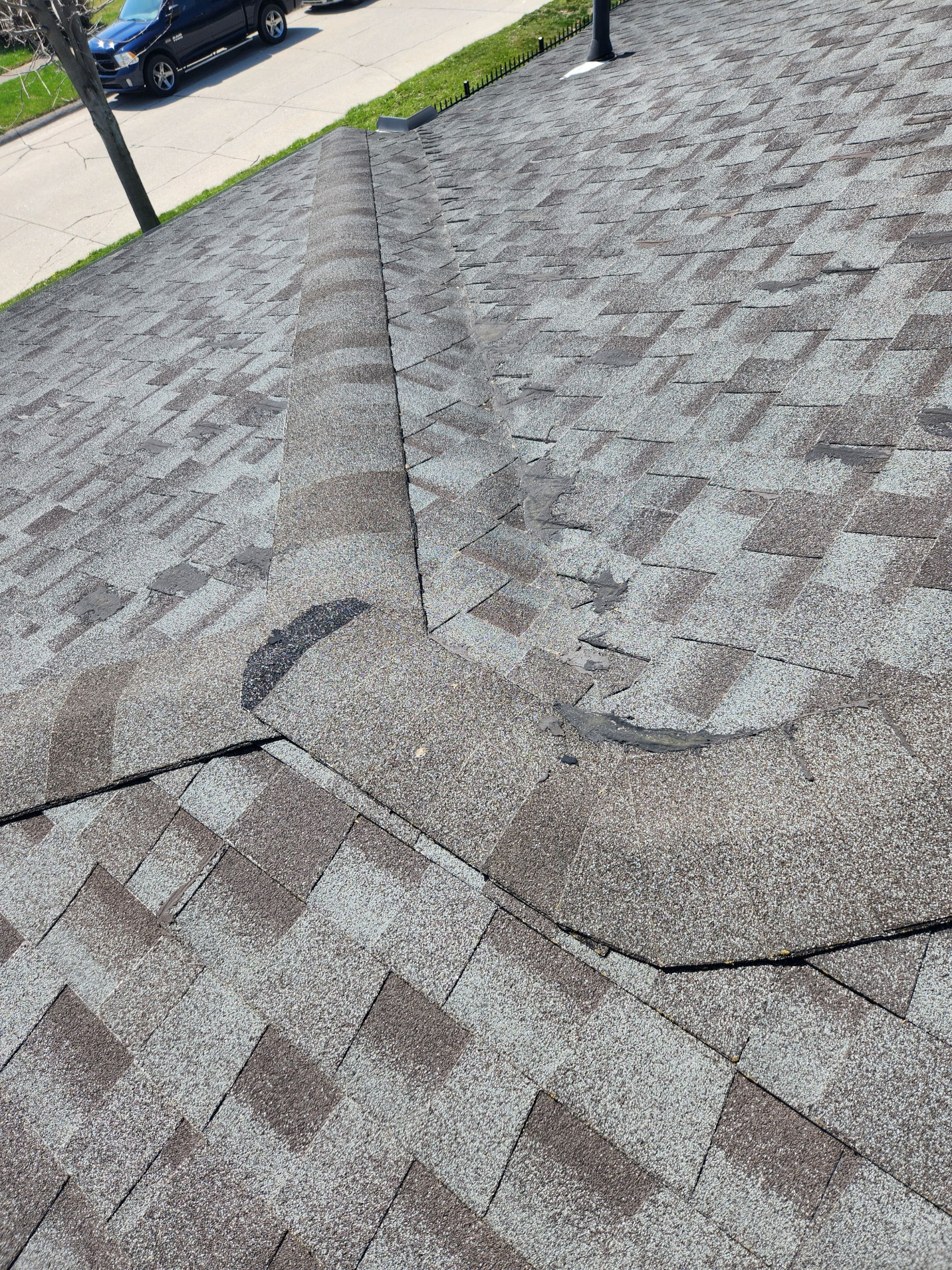 Residential Roofing Installation using Landmark Pro - Black by JNR Roofing LLC