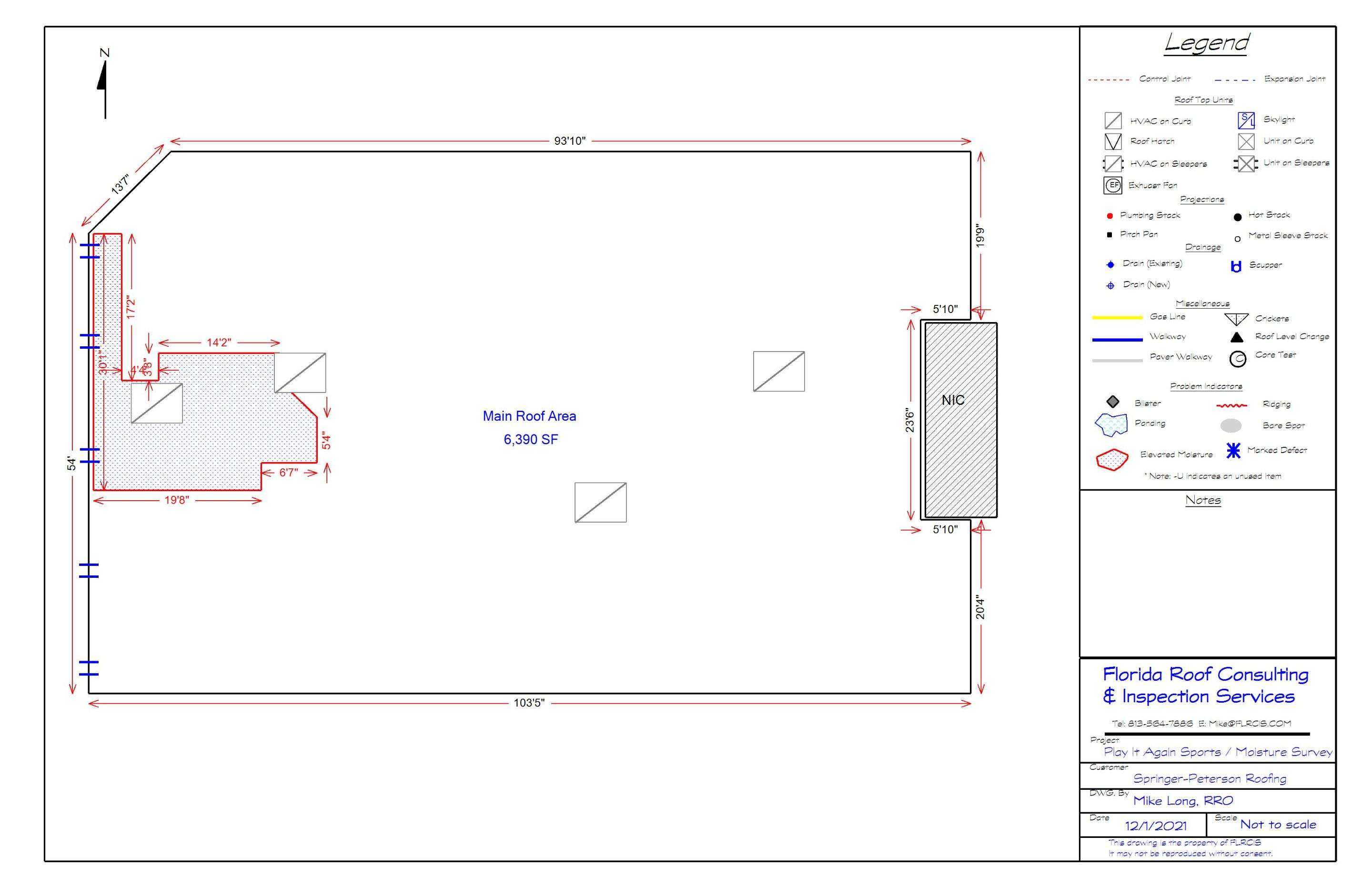 Roof Moisture Survey using Thermal Drone & Thermal Camera by FLORIDA ROOF CONSULTING & INSPECTION SERVICES