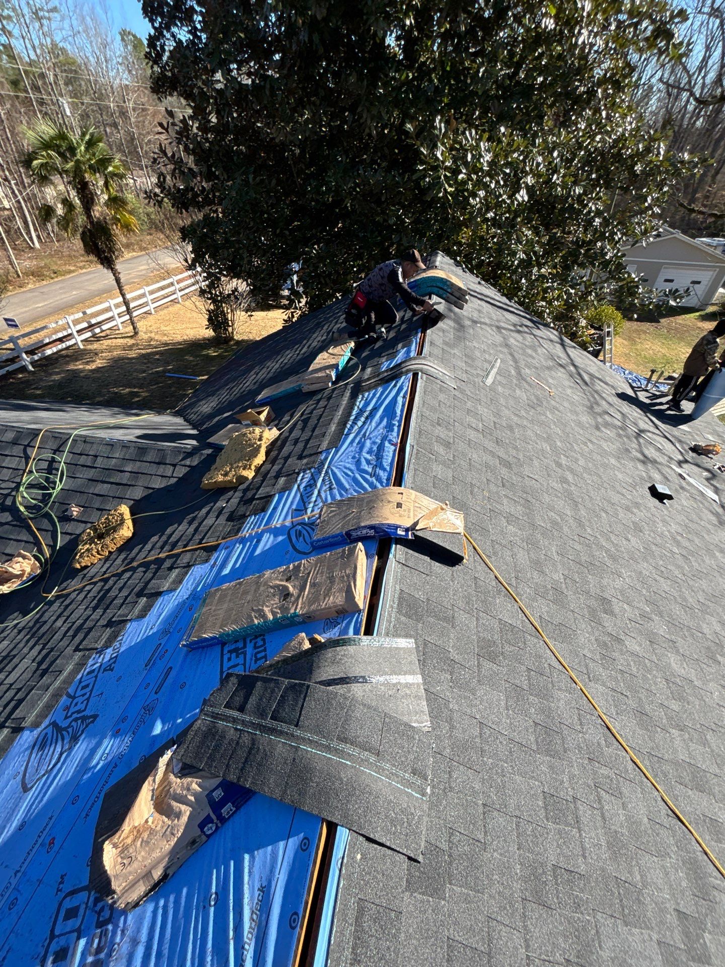 Asphalt Shingle Roof Replacement in Honea Path, South Carolina by Roofers LLC