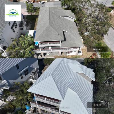 Polar White Standing Seam