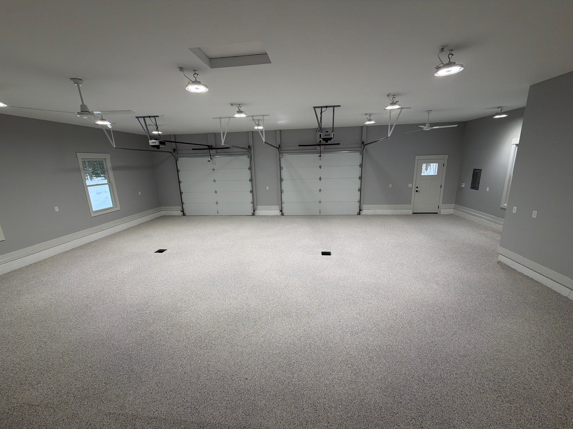 Garage & Basement Epoxy Floor Coating | Whitehall, Michigan by Gordon Painting