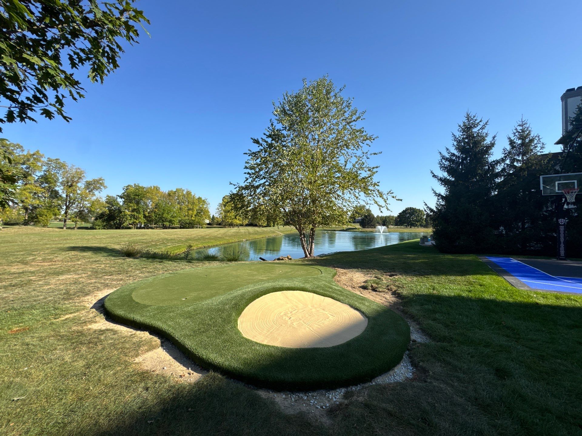 Sand Trap & Putting Green in Noblesville, IN by ForeverLawn NEIN/INDY