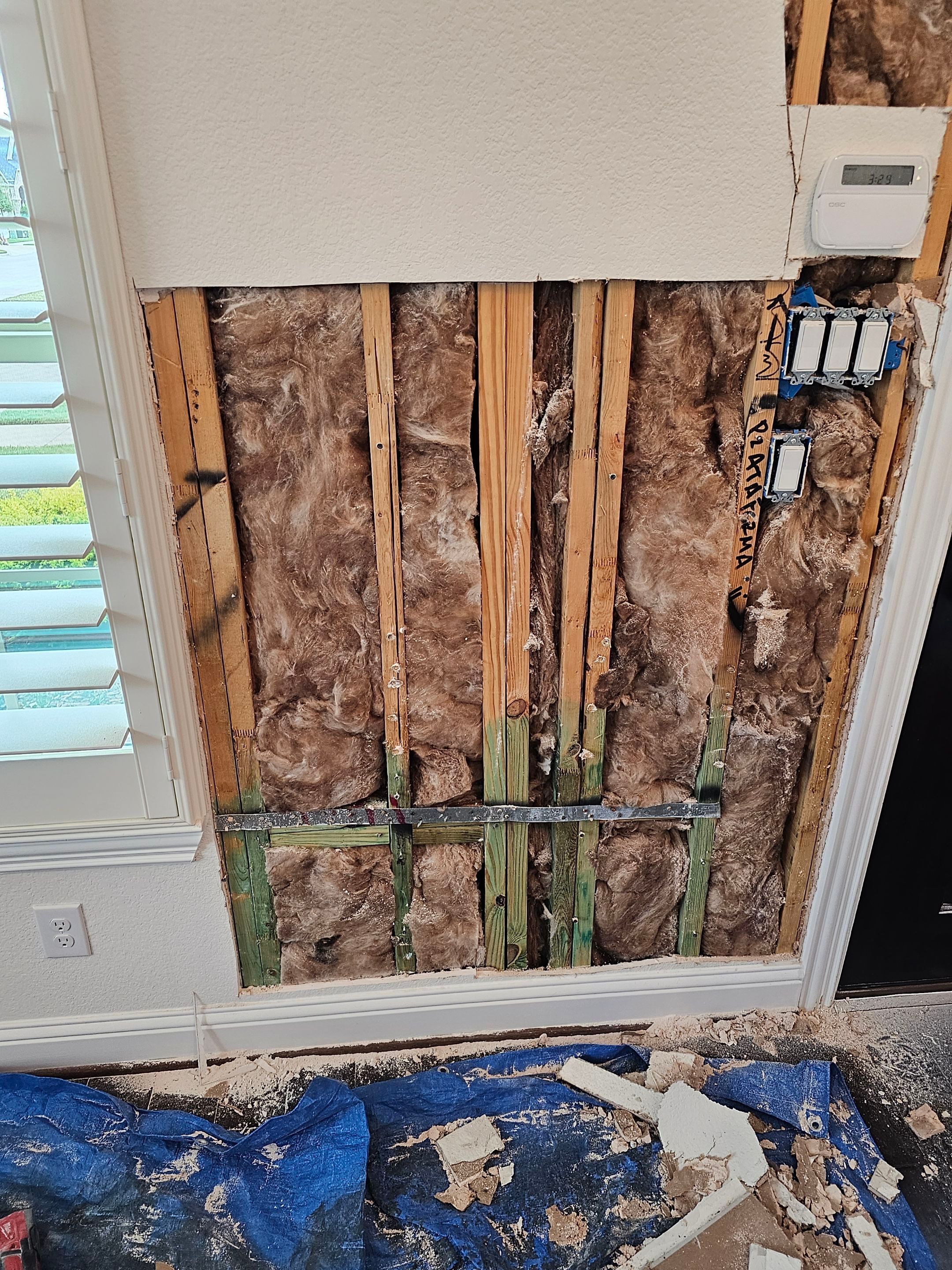 Leak Repair & sheetrock replacement by EL-GC LLC 