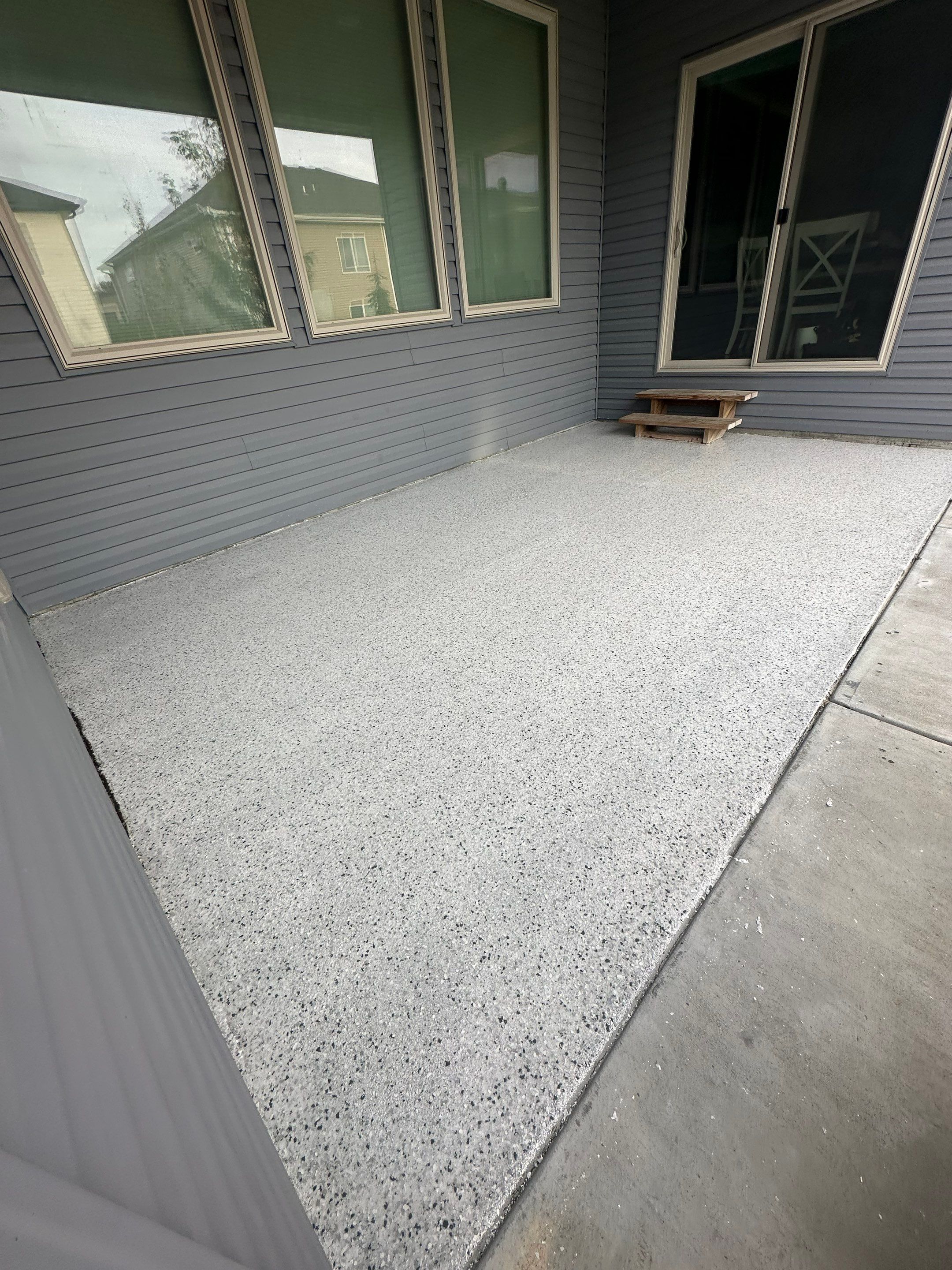 Back Patio Transformation: A Better Space for Grilling in Lincoln, Nebraska