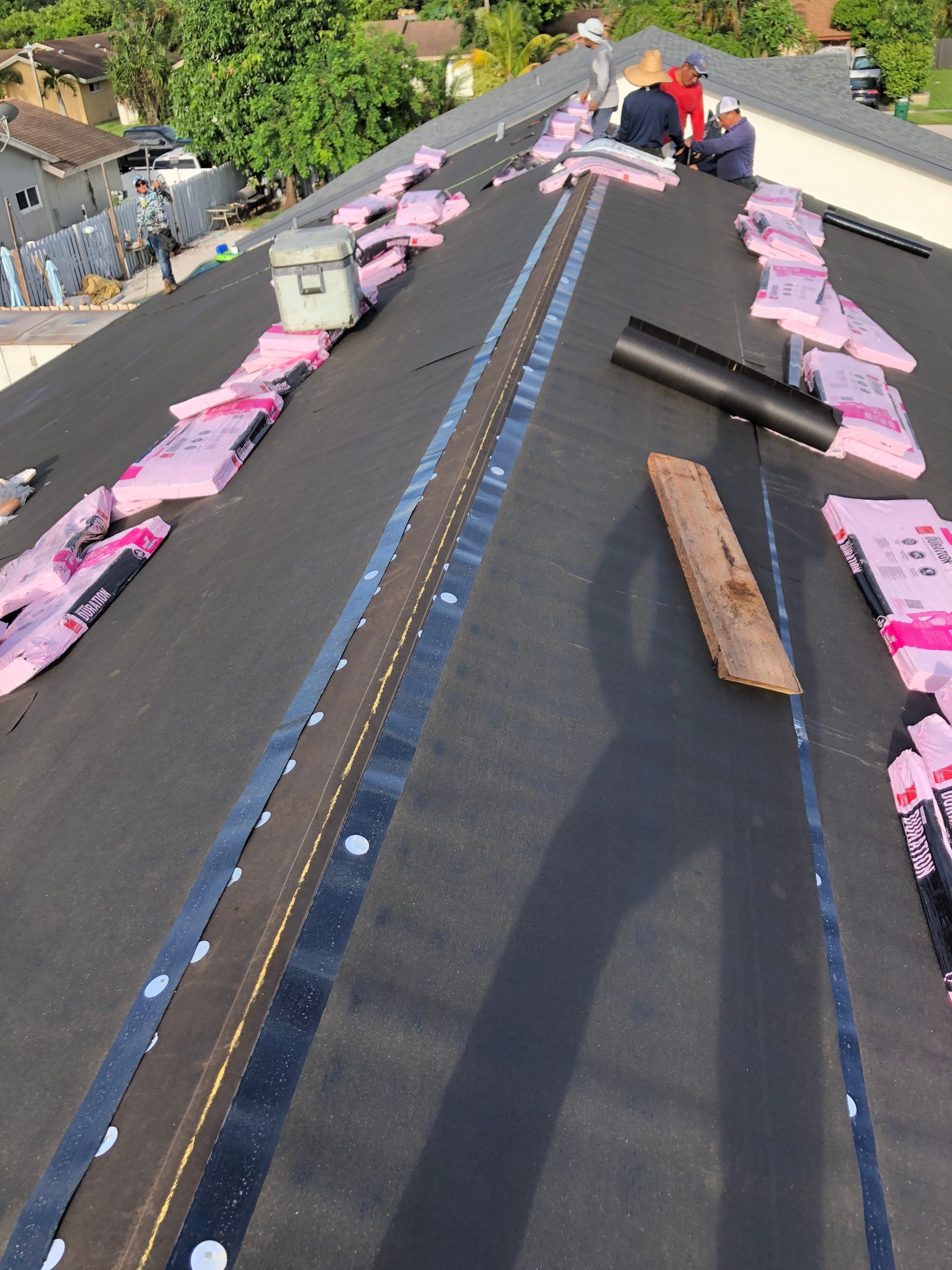 Residential Roofing Installation using Owens Corning Duration Shingle by First Due Roofing