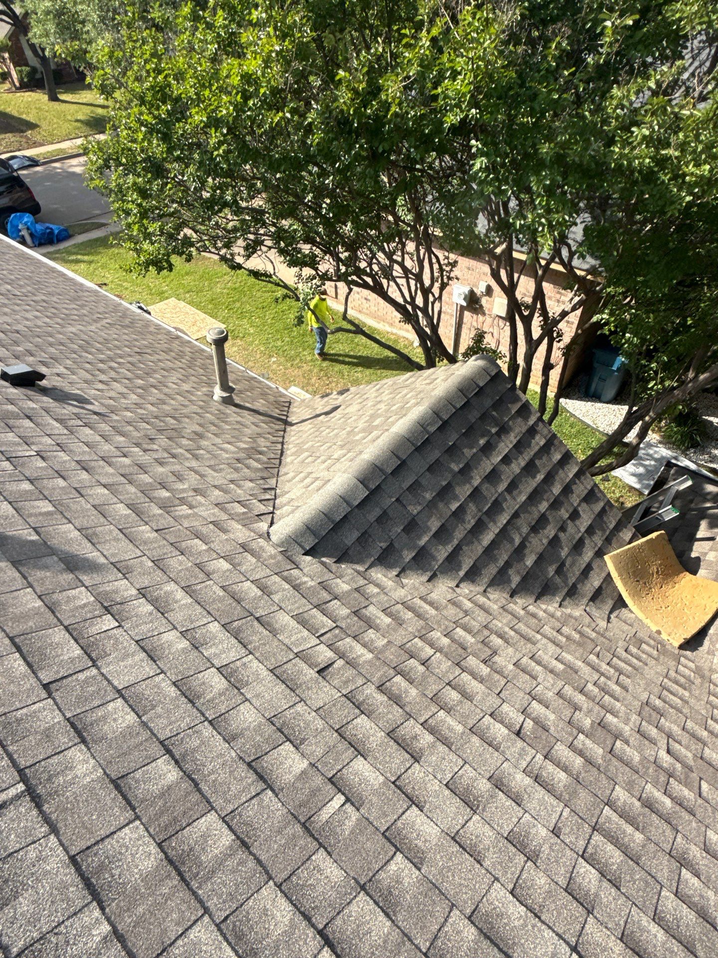 Project in Flower Mound  by Zeus Exteriors