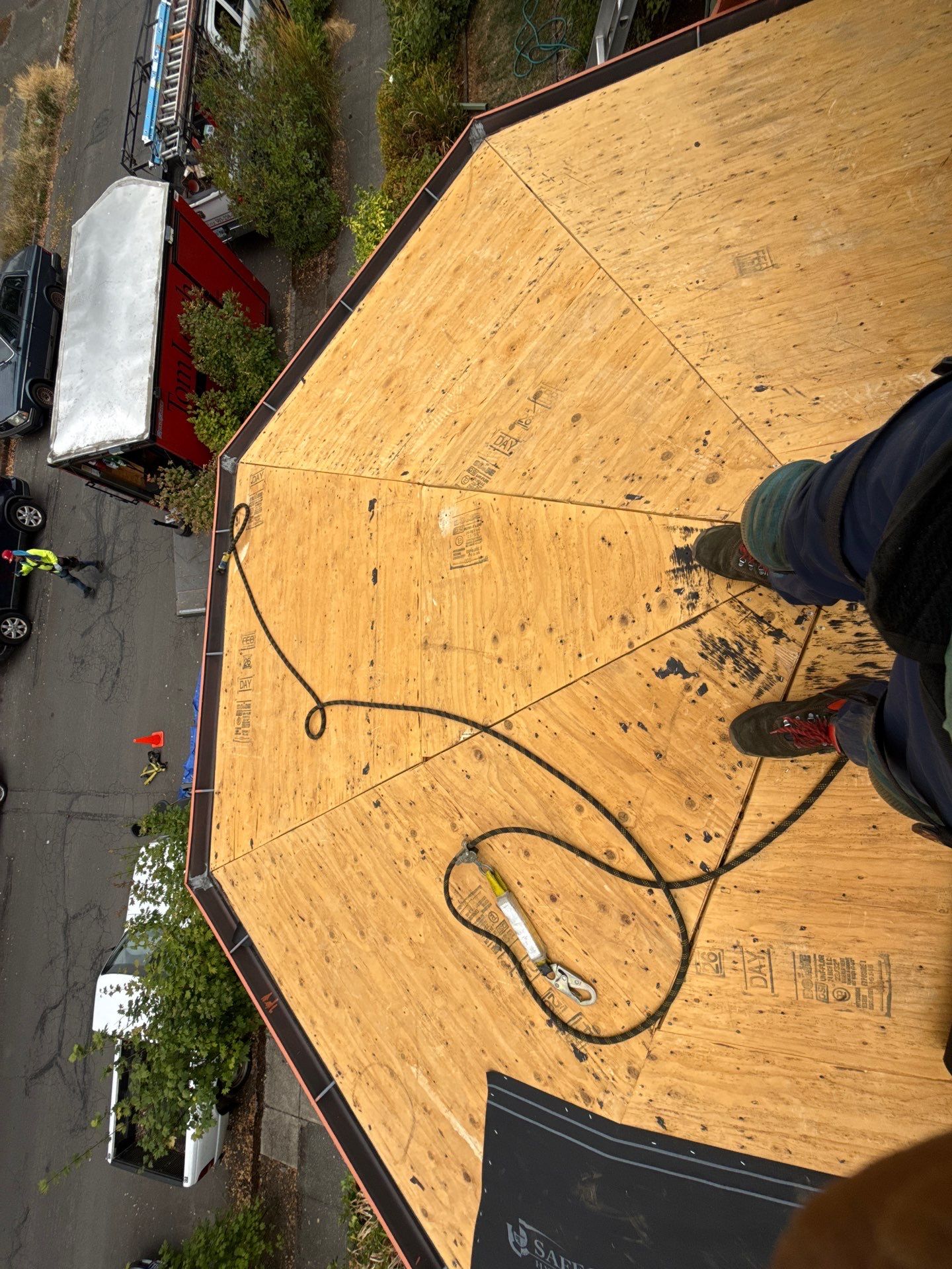 Project in Portland by Tom Leach Roofing