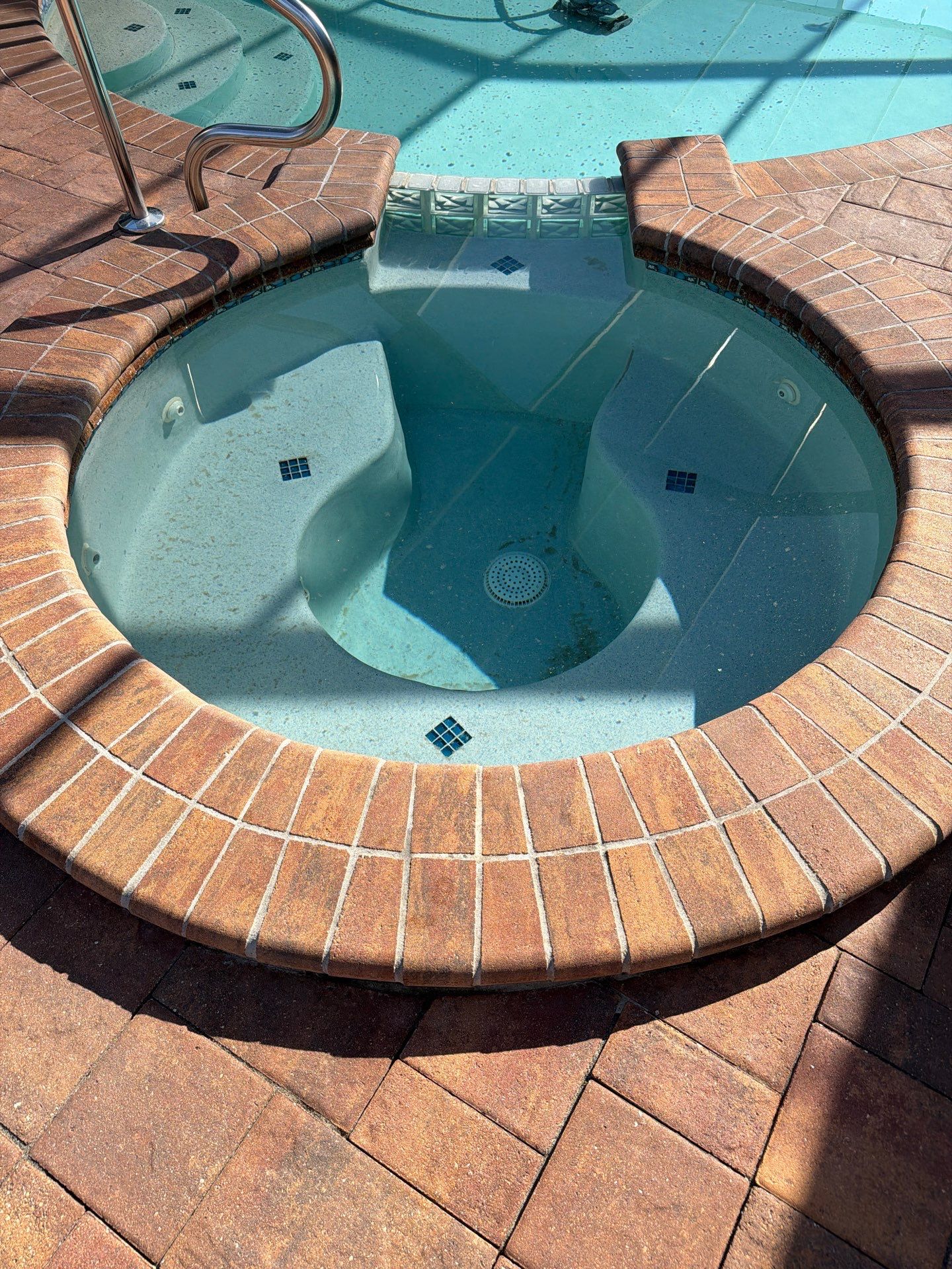 Paver Sealing and Striping for Sun City Center Pool Deck by Supreme Paver Experts