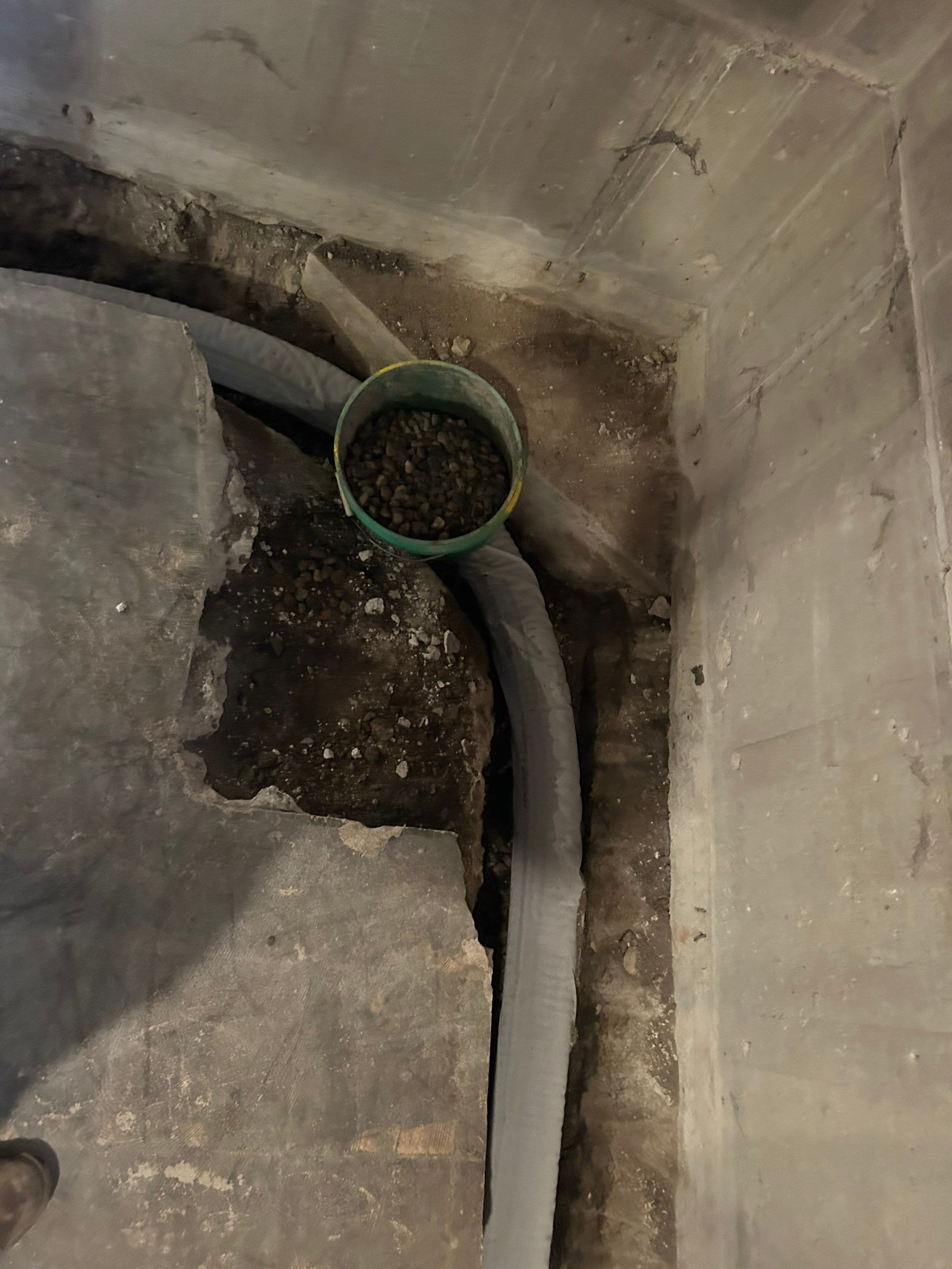 Drain tile for a General Contractor Partner by Waterproofing Northeast