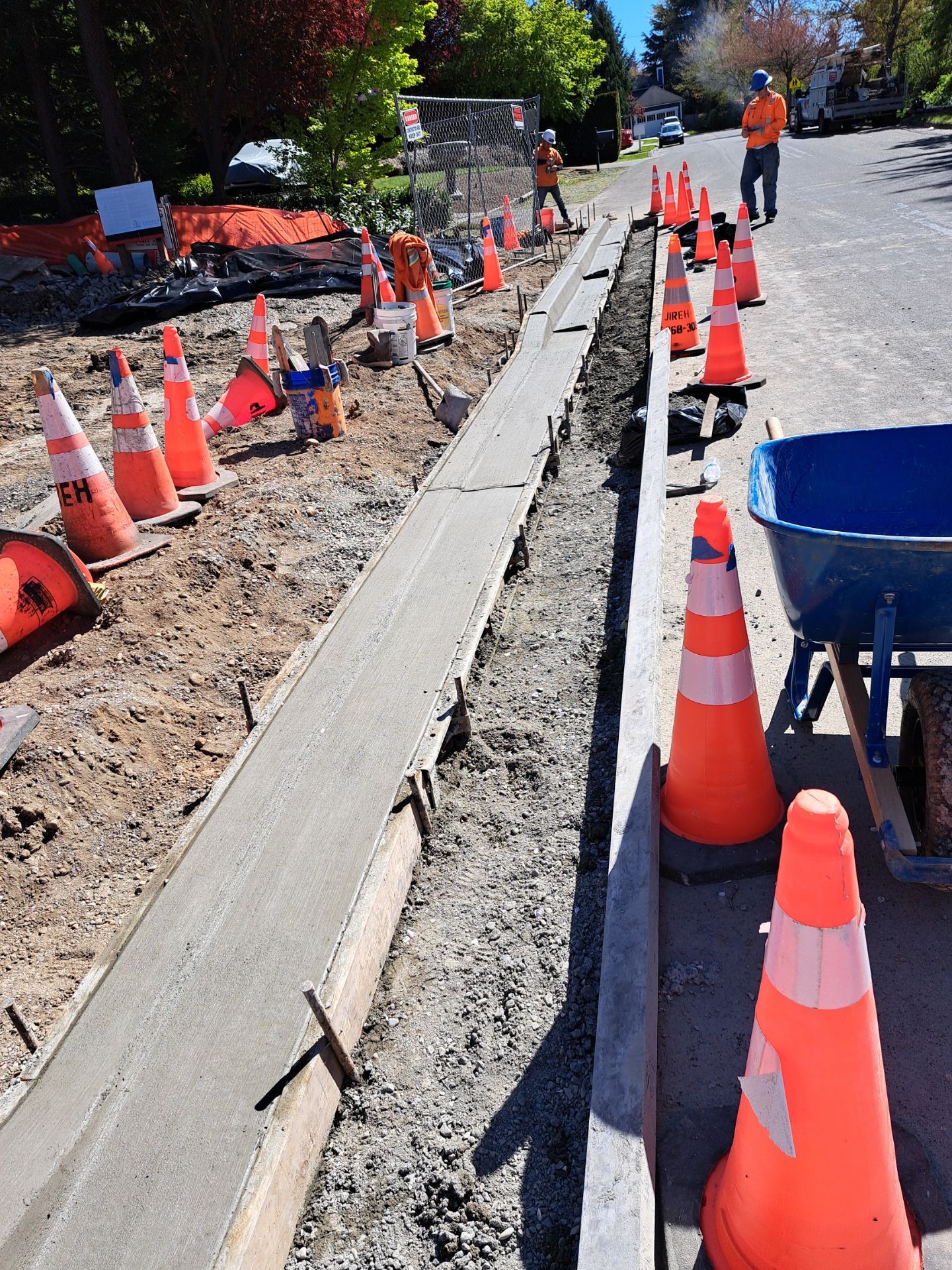 Thomas Custom Homes Development  by Jireh Asphalt & Concrete Inc 