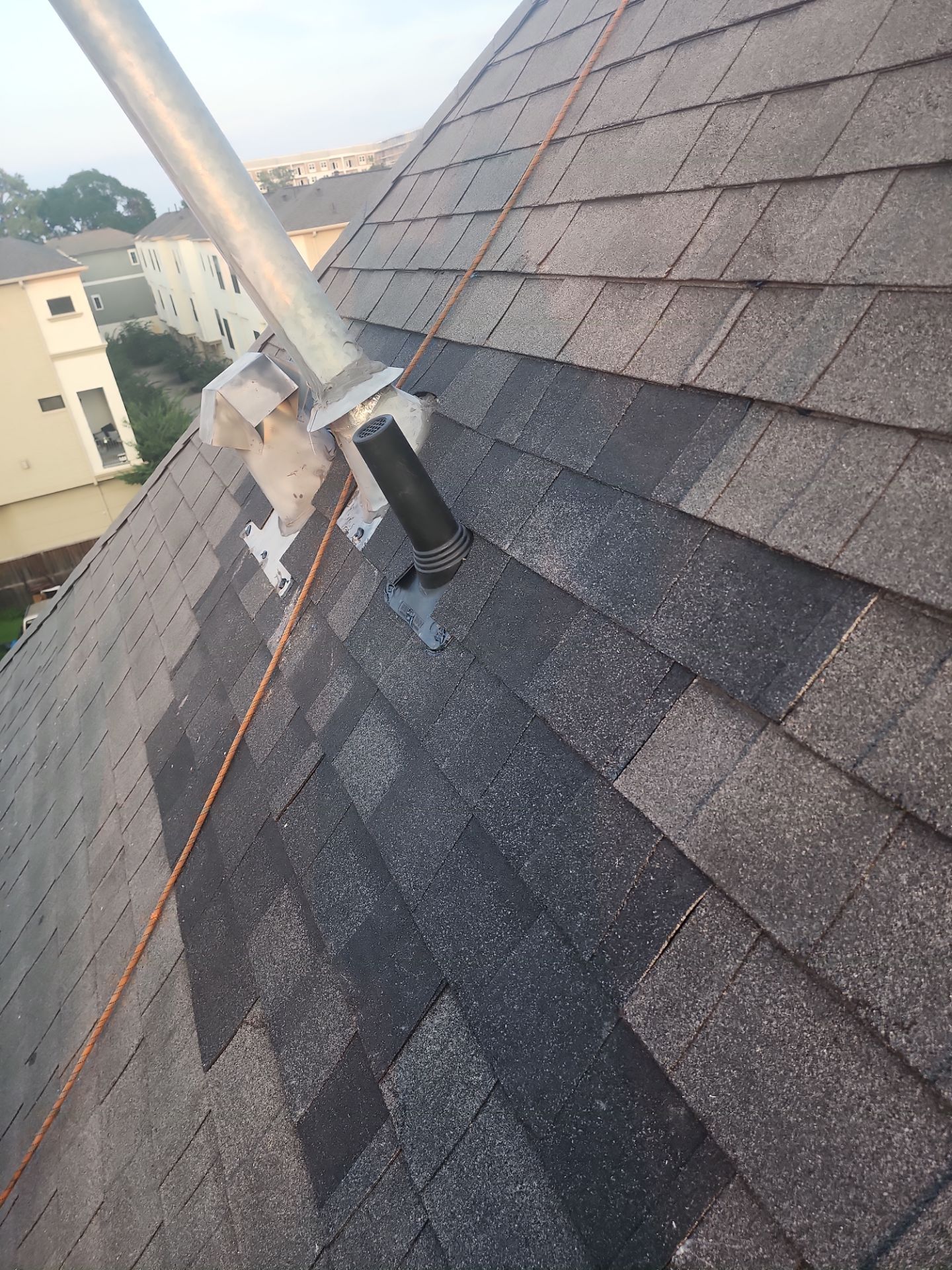 Hail Damage using Owen's Corning Duration (Lifetime) Shingles by Roof Repair Company