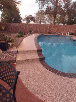 Pool Deck w/ Sandstone