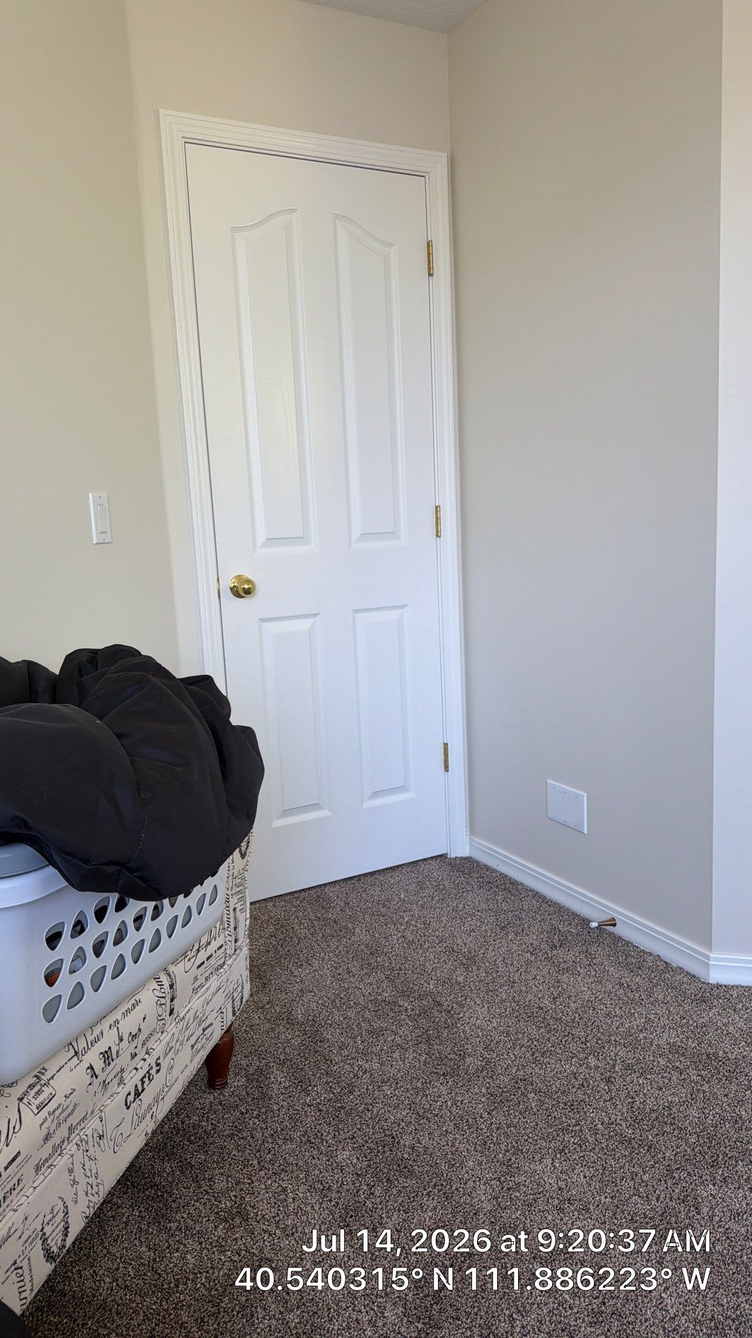 Residential Interior Door Installation and Finishing in Draper by CompanyCam Sales Demo