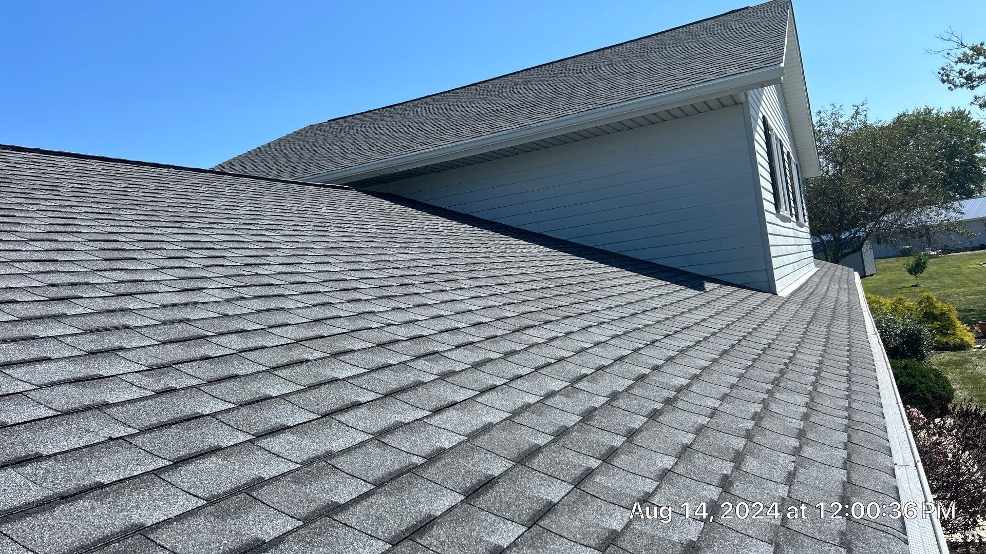 Residential Roofing Installation using Timberline UHDZ Shingles - Pewter Gray by RoofX 