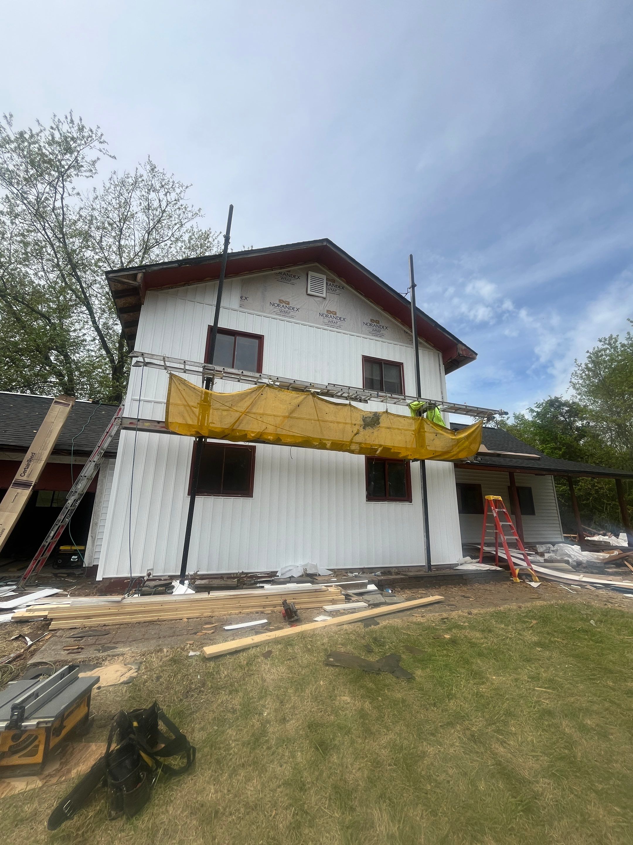 Old Farmhouse Remodel by Columbus Roofing Company