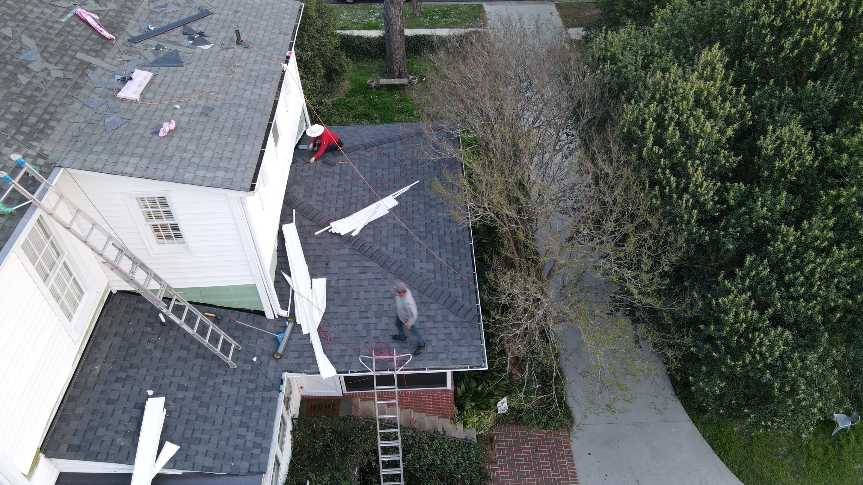 Residential Roofing Repair using Owens Corning Oakridge- Driftwood by Indigo State Roofing