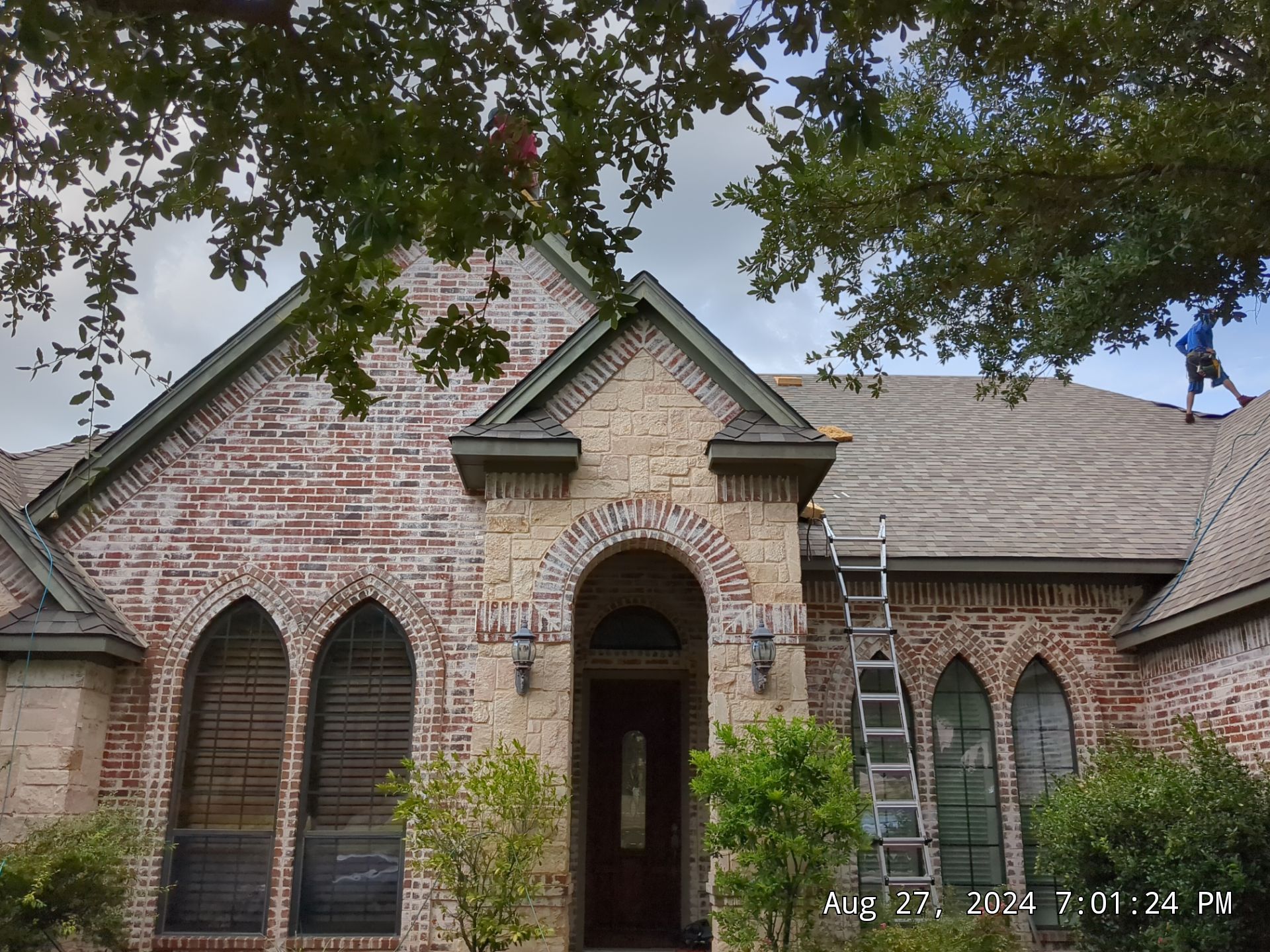 Keller Roof and Gutter Replacement by Blackforest Roofing