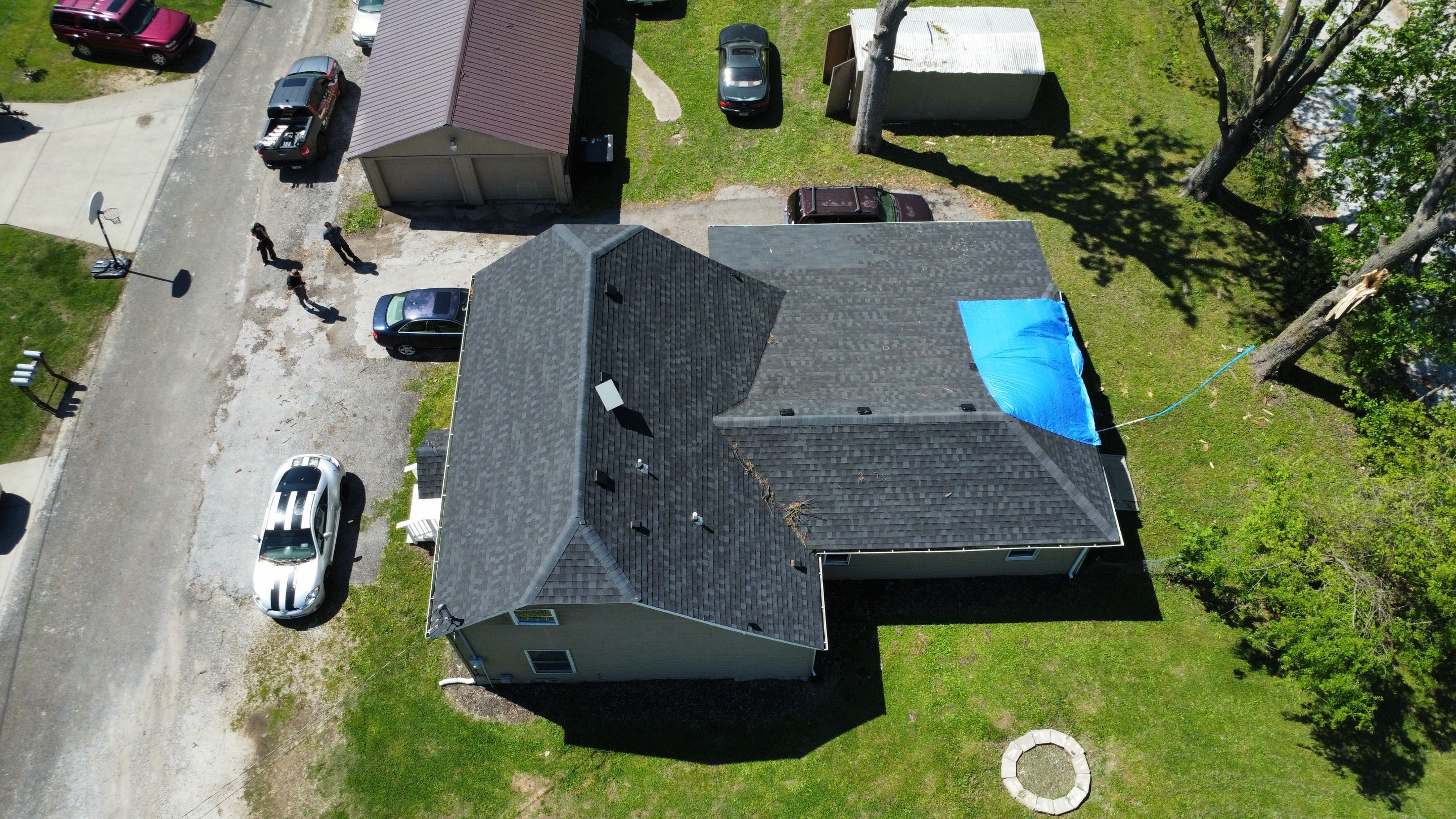 Multi Structure Residential Roofing + Gutters + Downspouts + Siding Install  by Titan Commercial & Residential Roofing 