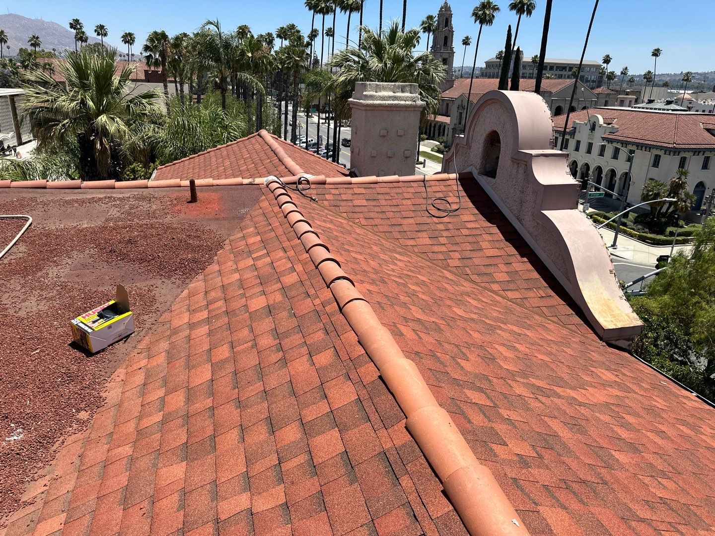 Mission Inn Hotel Roof Replacement by Veirs Kluk Roofing Inc. Lic# 624176