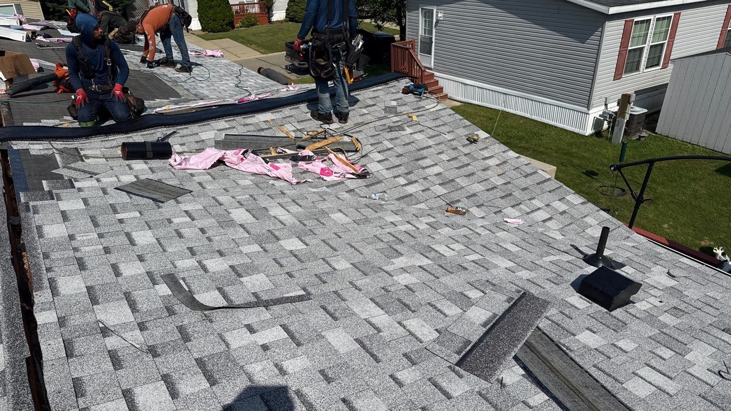 Roof Replacement using Owens Corning Sierra Gray by 180 Contractors